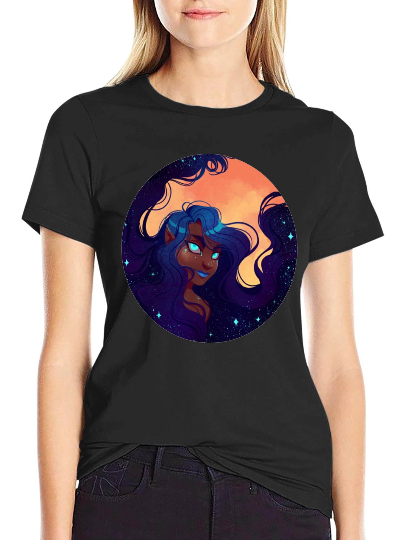 Celestial Elf Graphic T-Shirt - 2