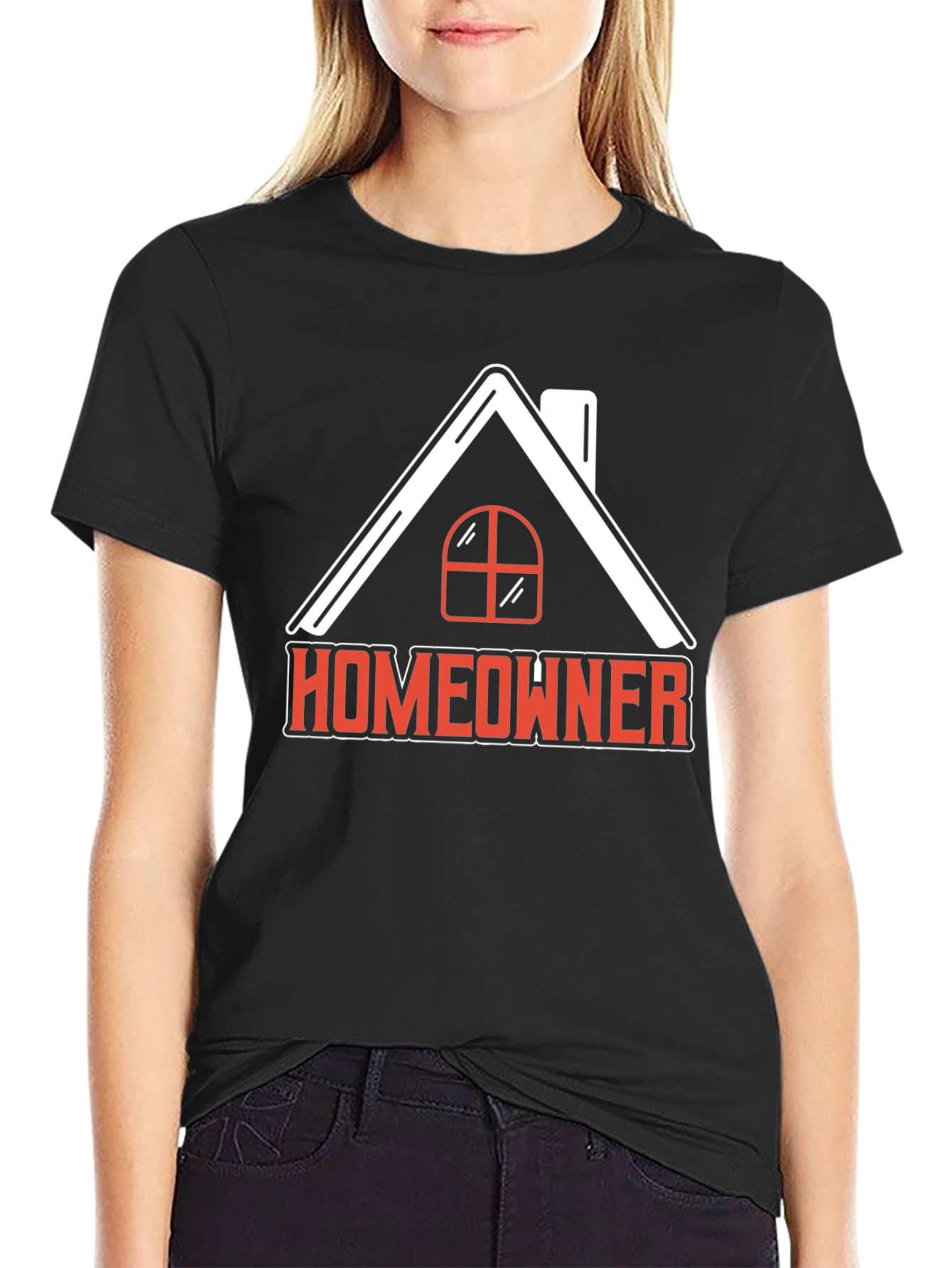 Black Homeowner Graphic Tee view 2
