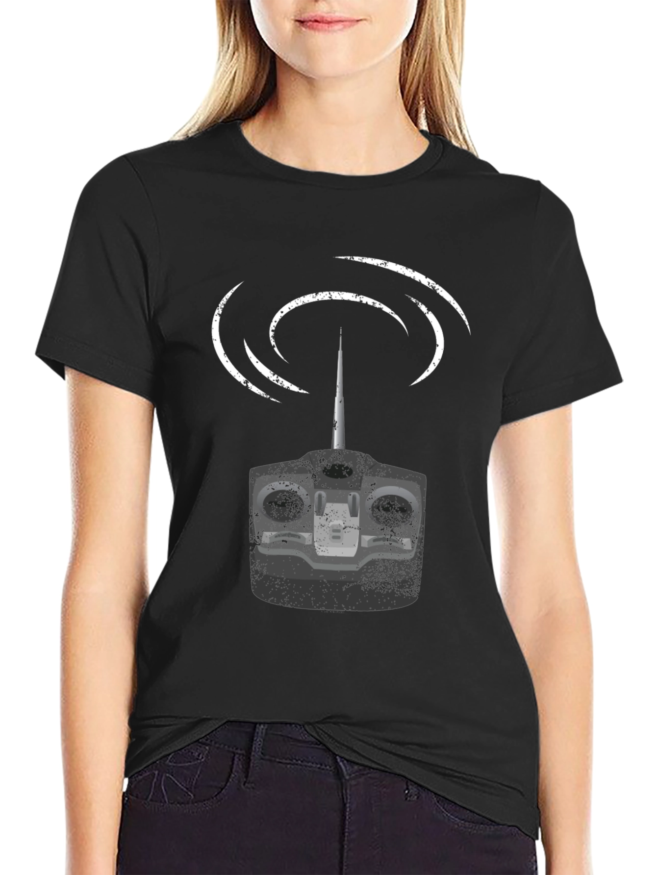 RC Controller Graphic T-Shirt - Black - 2