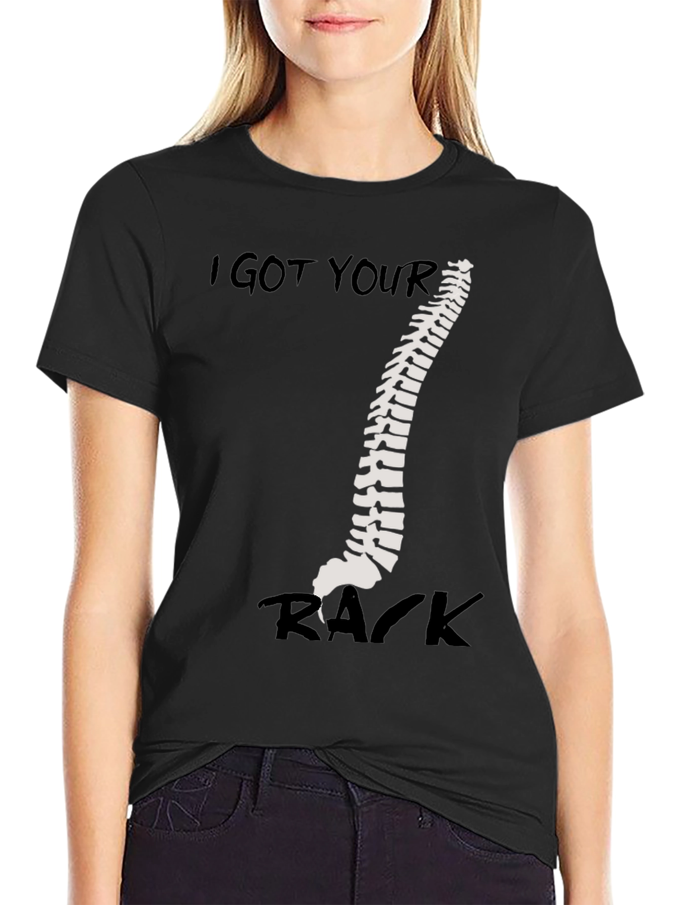 Black I Got Your Back T-Shirt view 2
