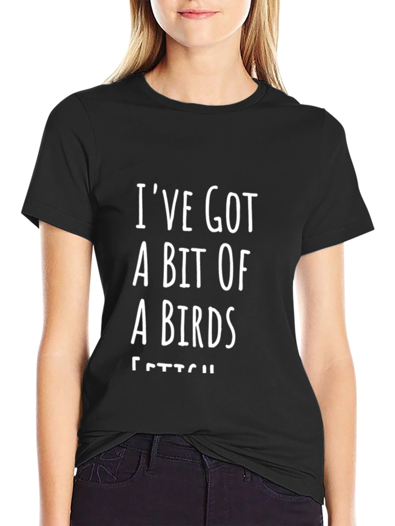 Black Birds Twitch T-Shirt - Funny Animal Lover Tee view 2