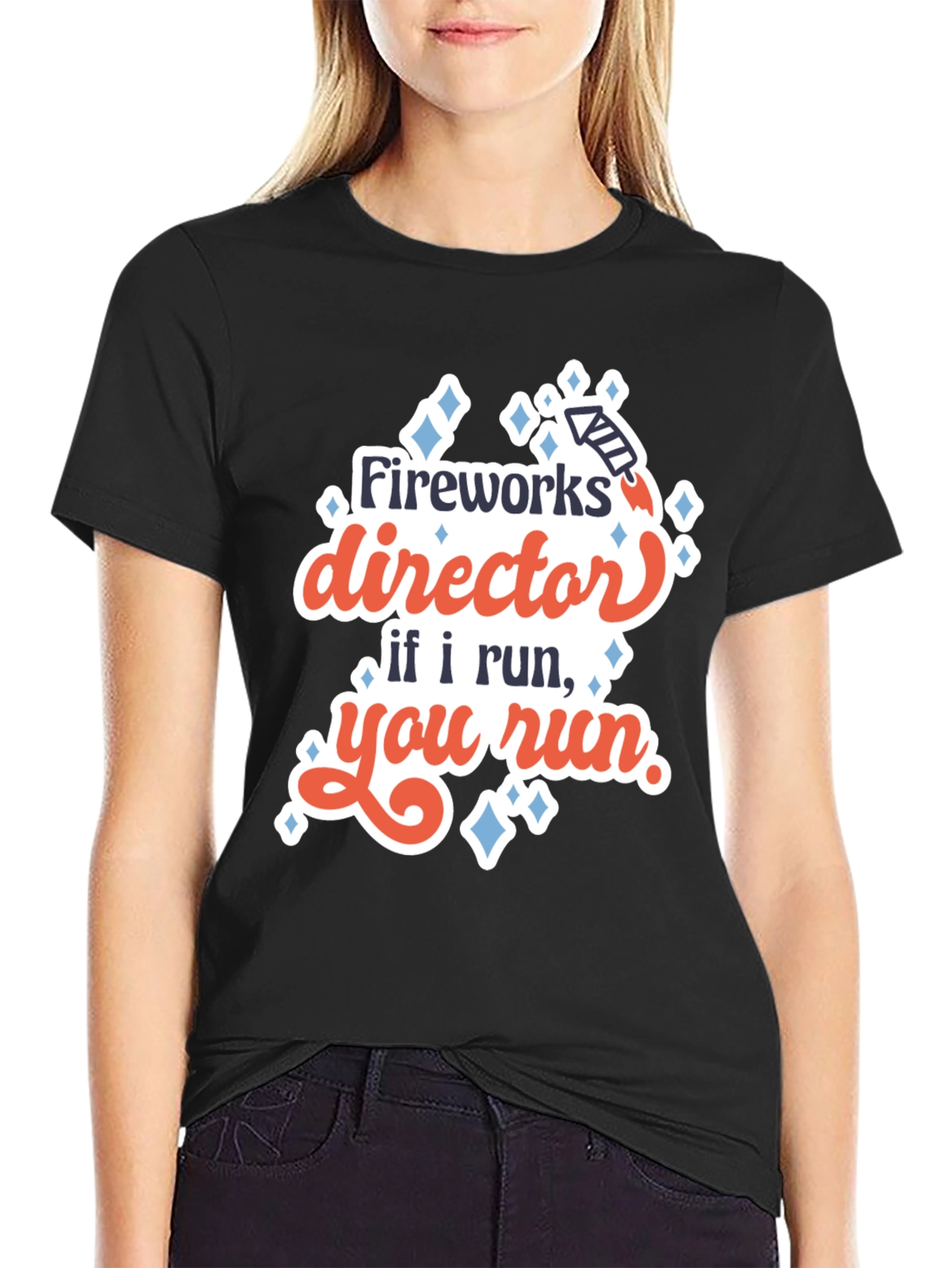 Fireworks Director Graphic Tee - Funny Holiday Shirt - 2