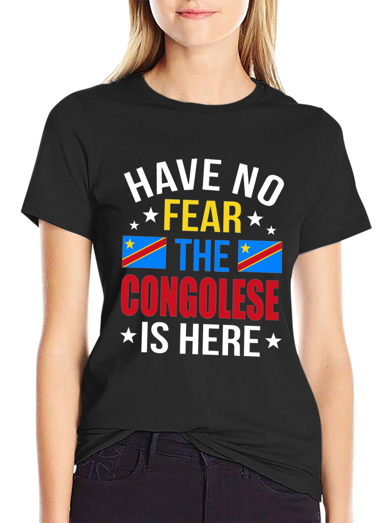 Have No Fear The Congolese is Here Graphic Tee - 2