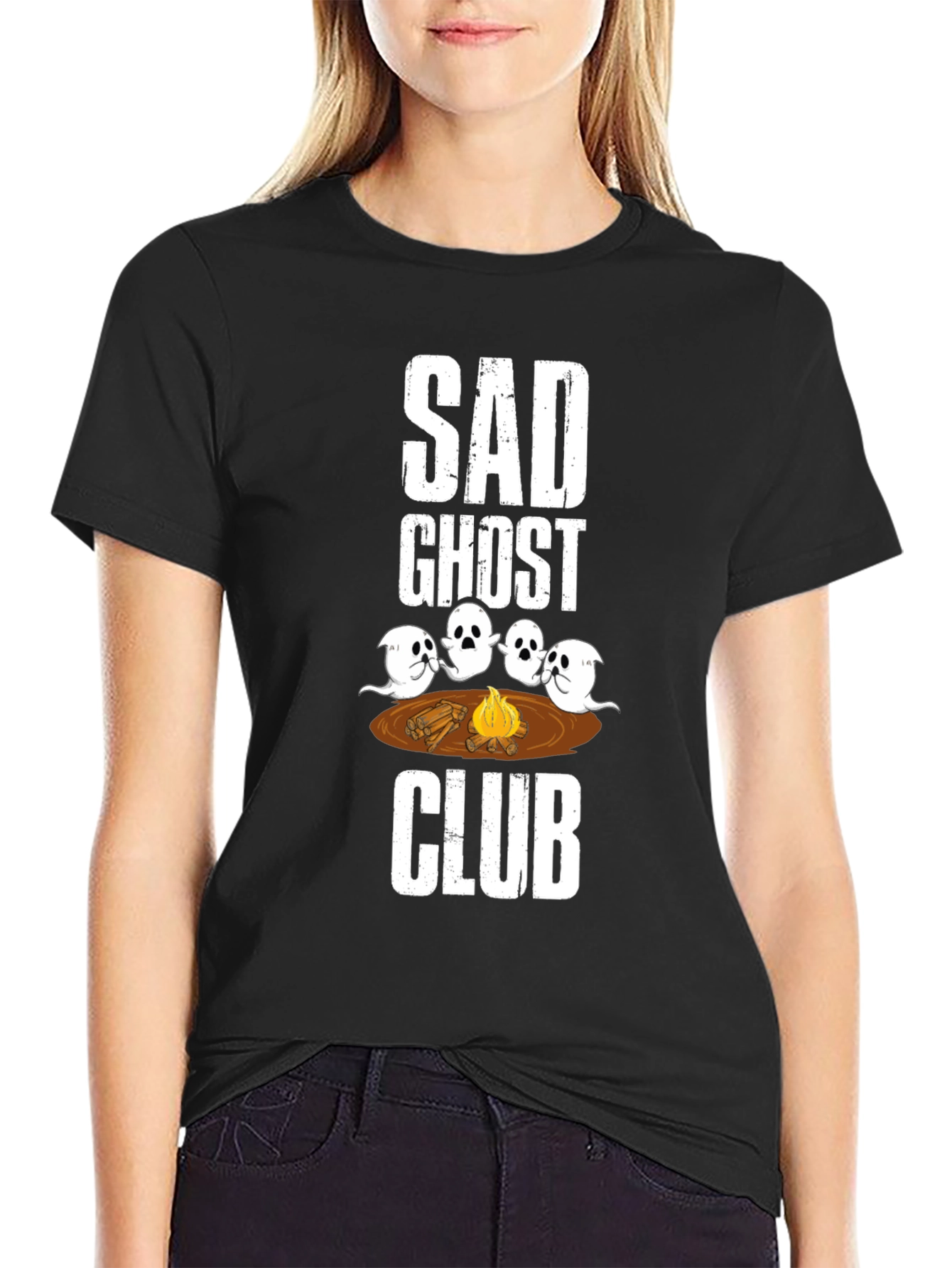 Sad Ghost Club Graphic T-Shirt - 2