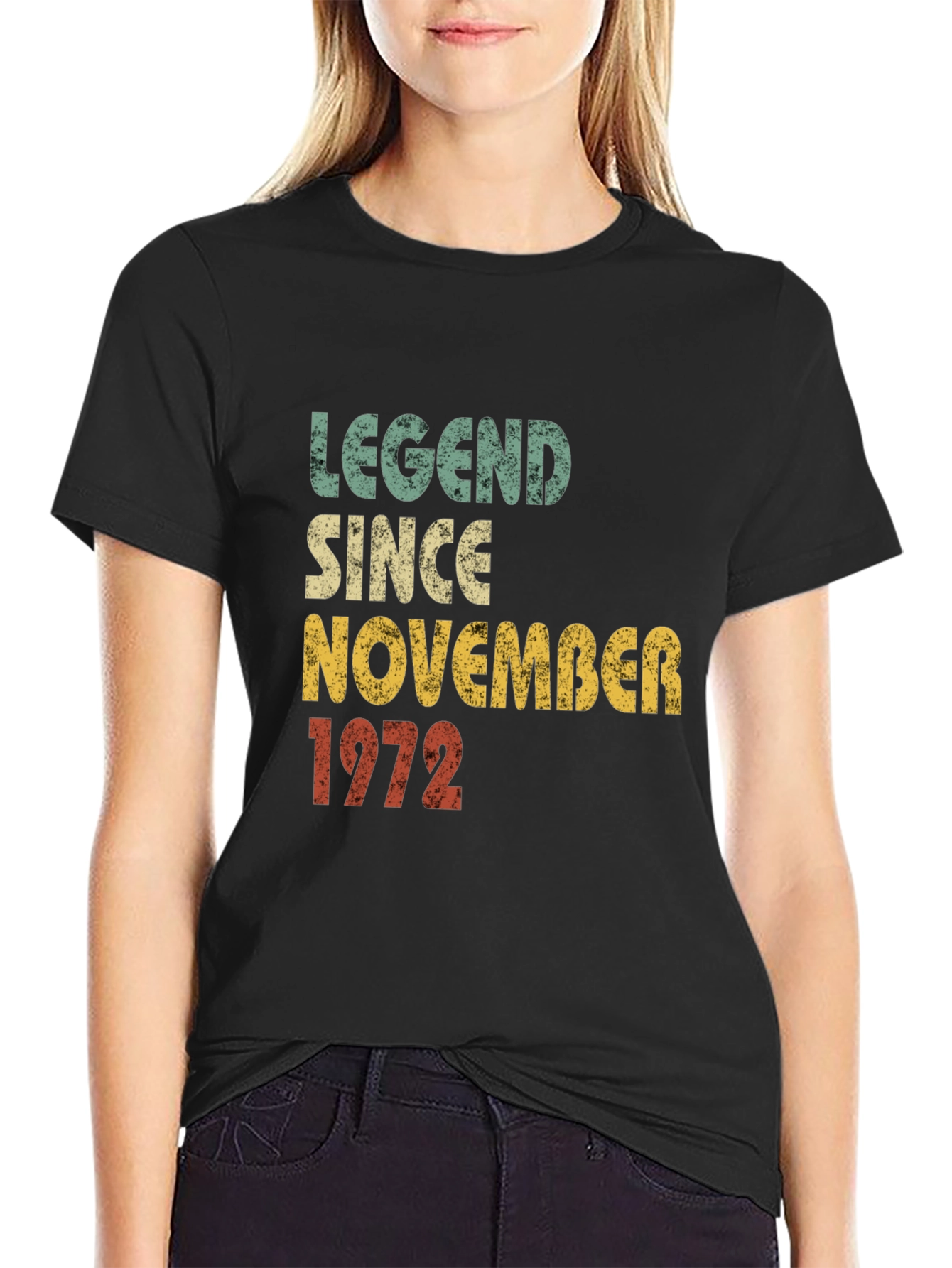 Black Legend Since November 1972 T-Shirt view 2