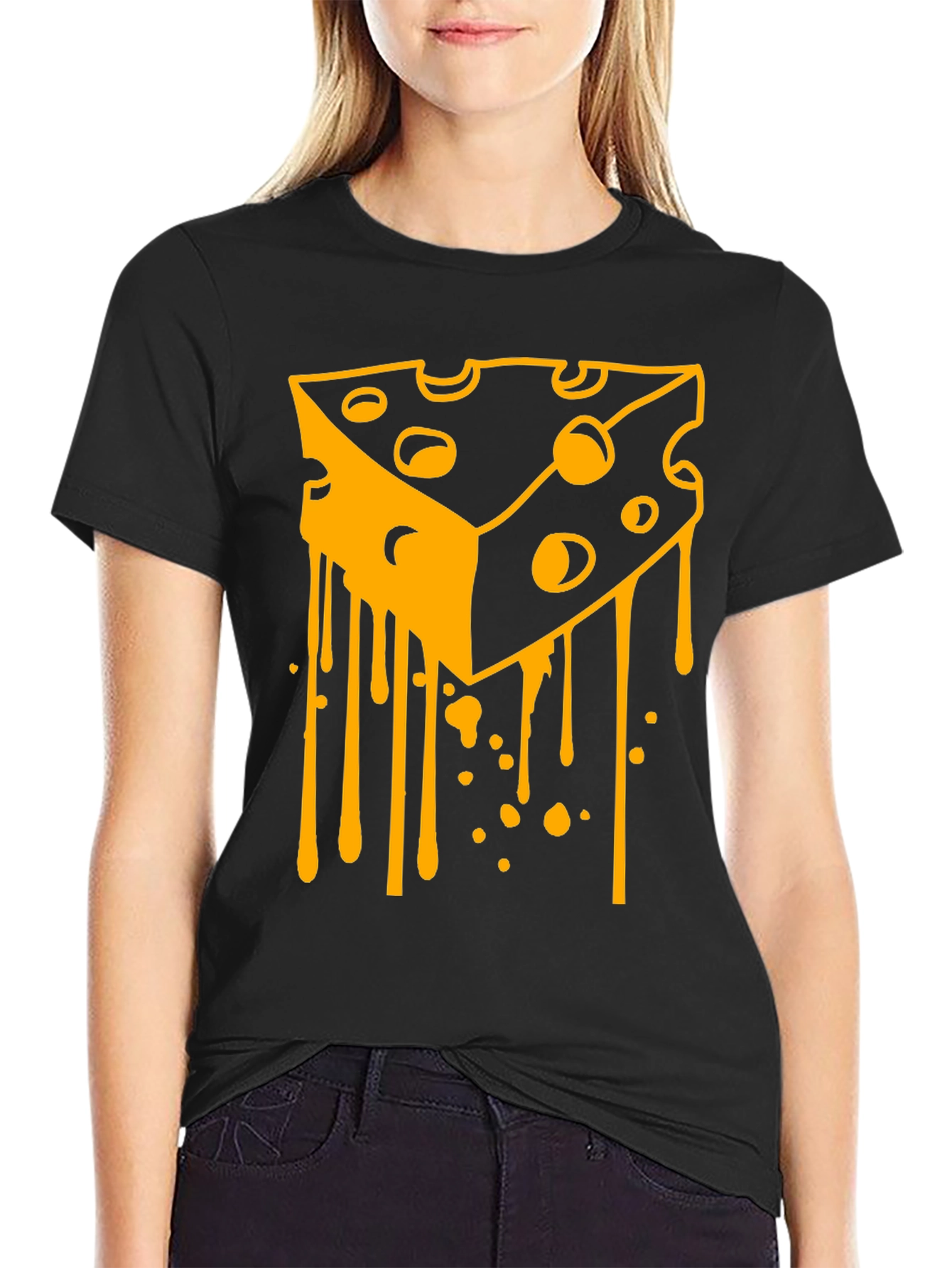 Cheese Drip Graphic Tee - Bold & Unique Design - 2