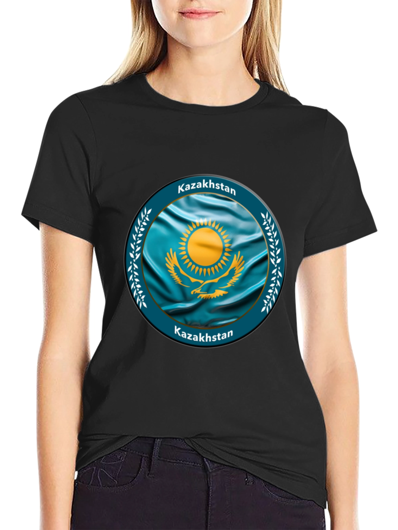 Kazakhstan Flag T-Shirt - Show Your Pride! - 2