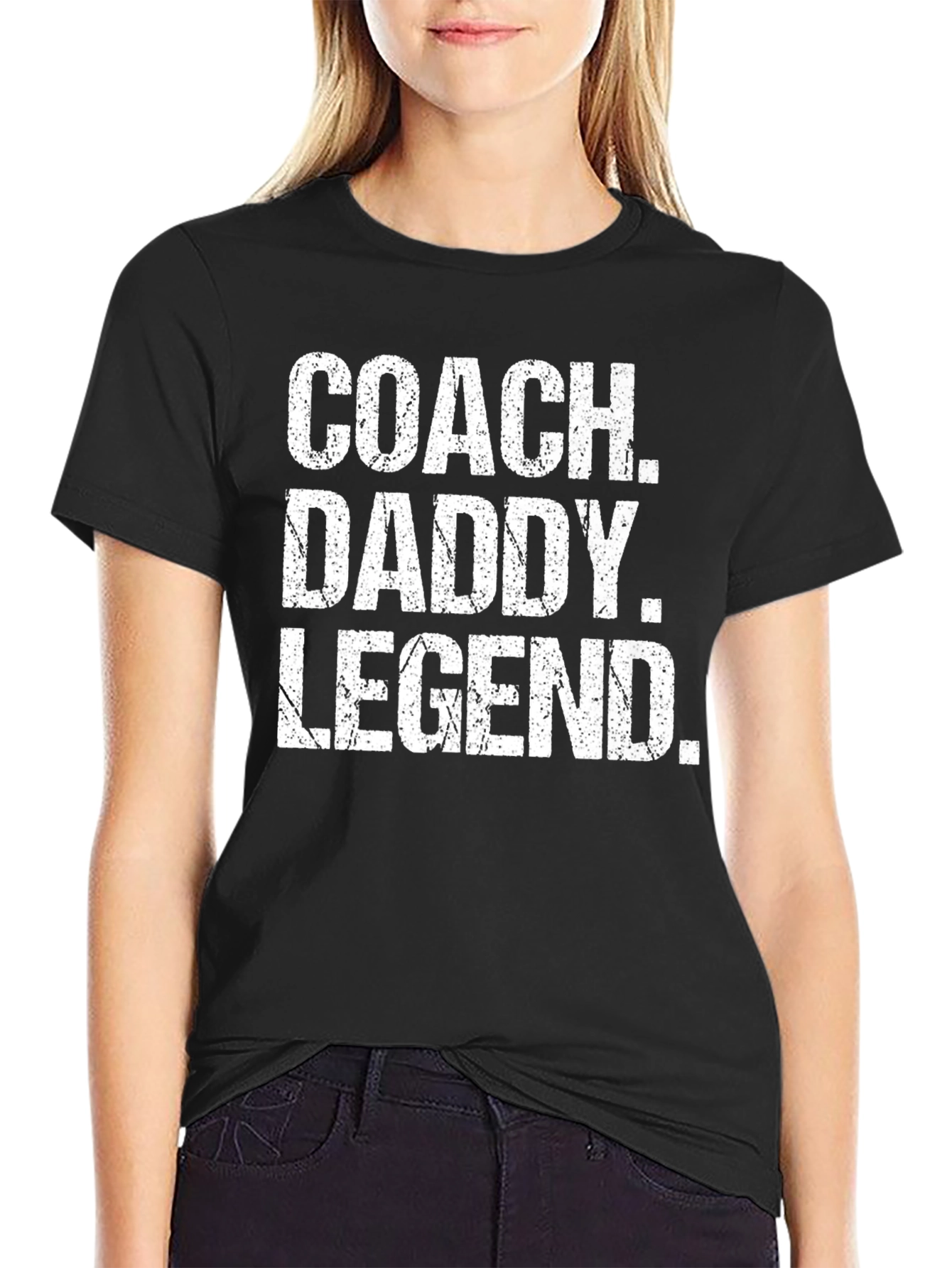 Black Coach Daddy Legend Graphic Tee view 2