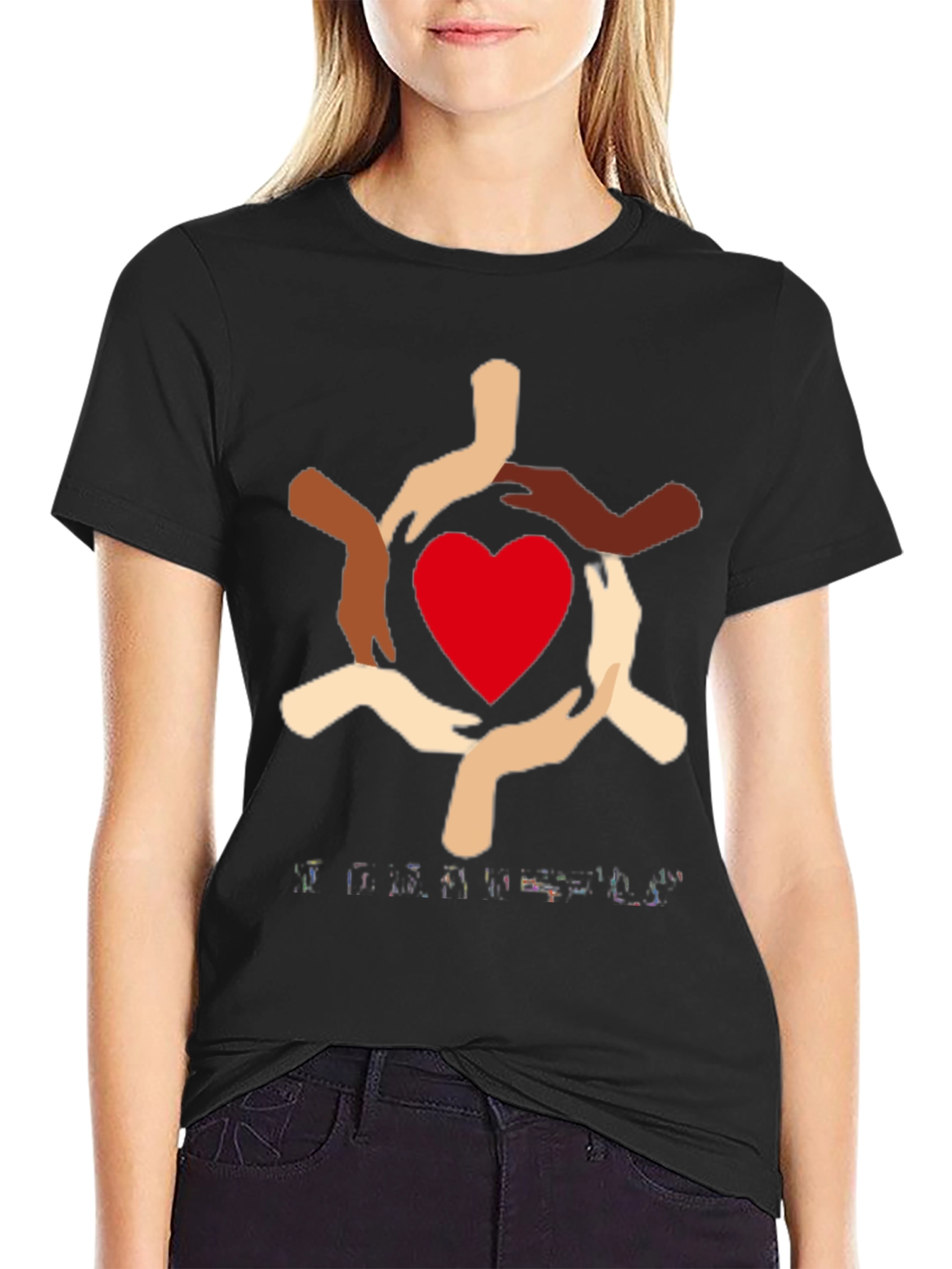 Unity Heart T-Shirt - Diversity & Inclusion Design - 2