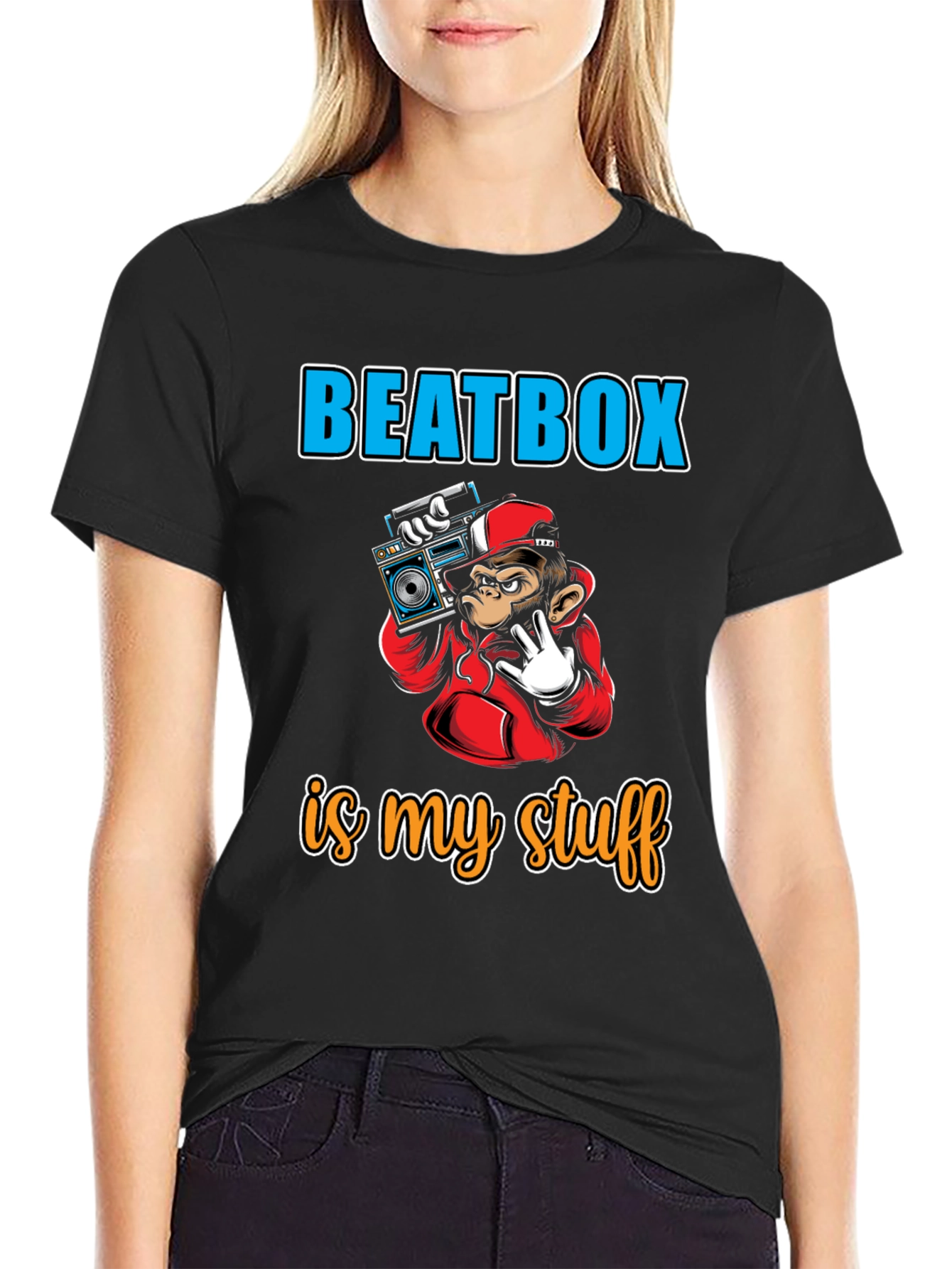 Beatbox Monkey T-Shirt - Unique Music Lover Tee - 2