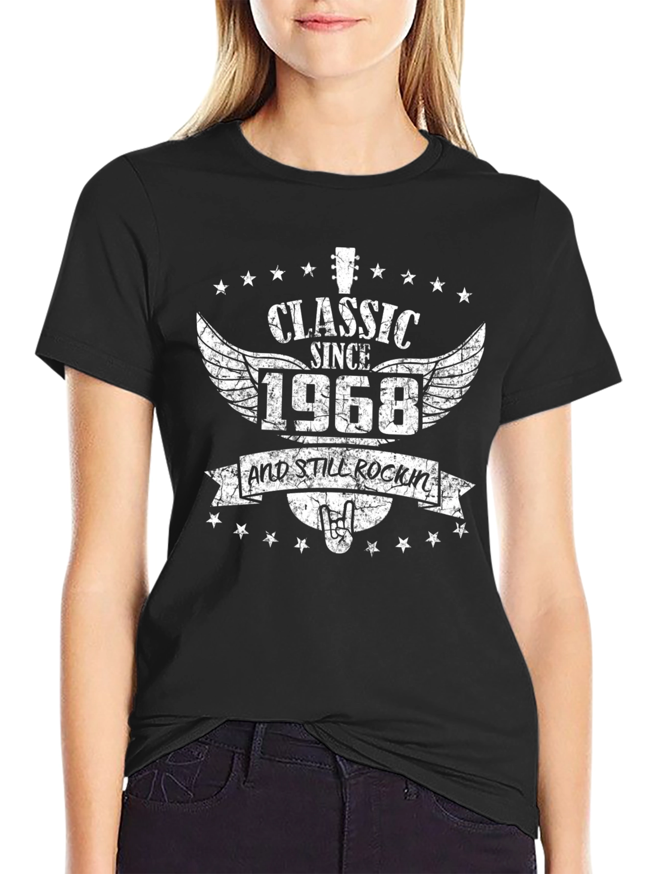 Black Classic Since 1968 Rock T-Shirt view 2