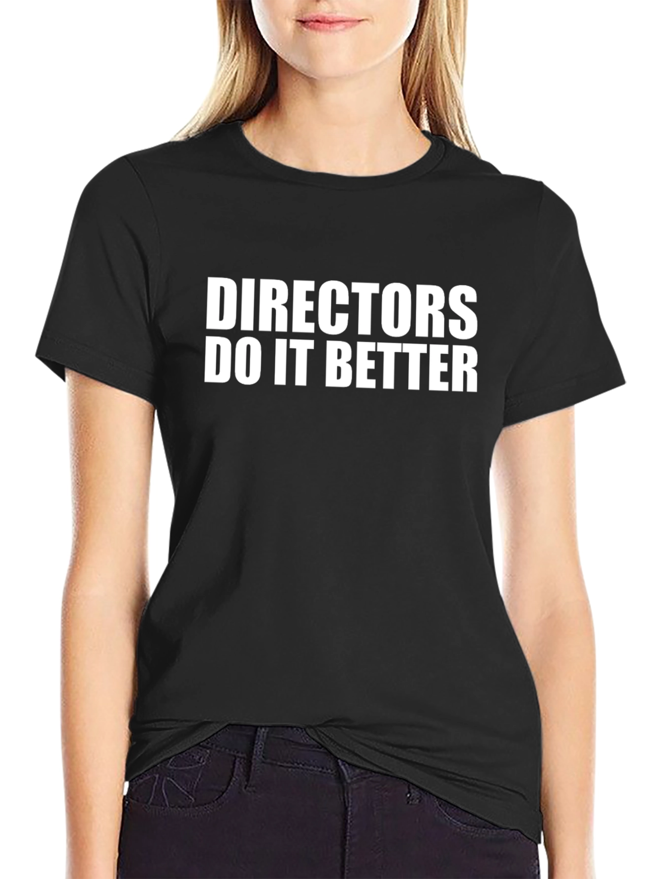 Black Directors Do It Better Black T-Shirt view 2
