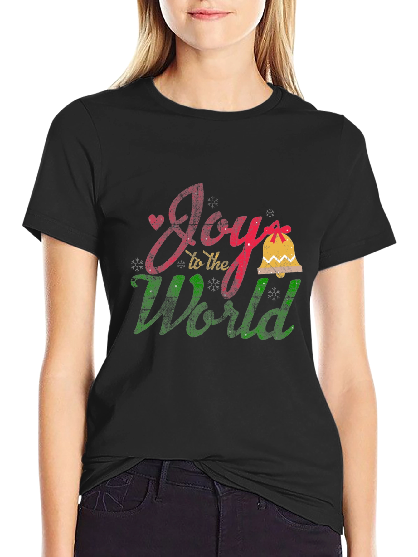 Joy to the World Holiday T-Shirt - 2