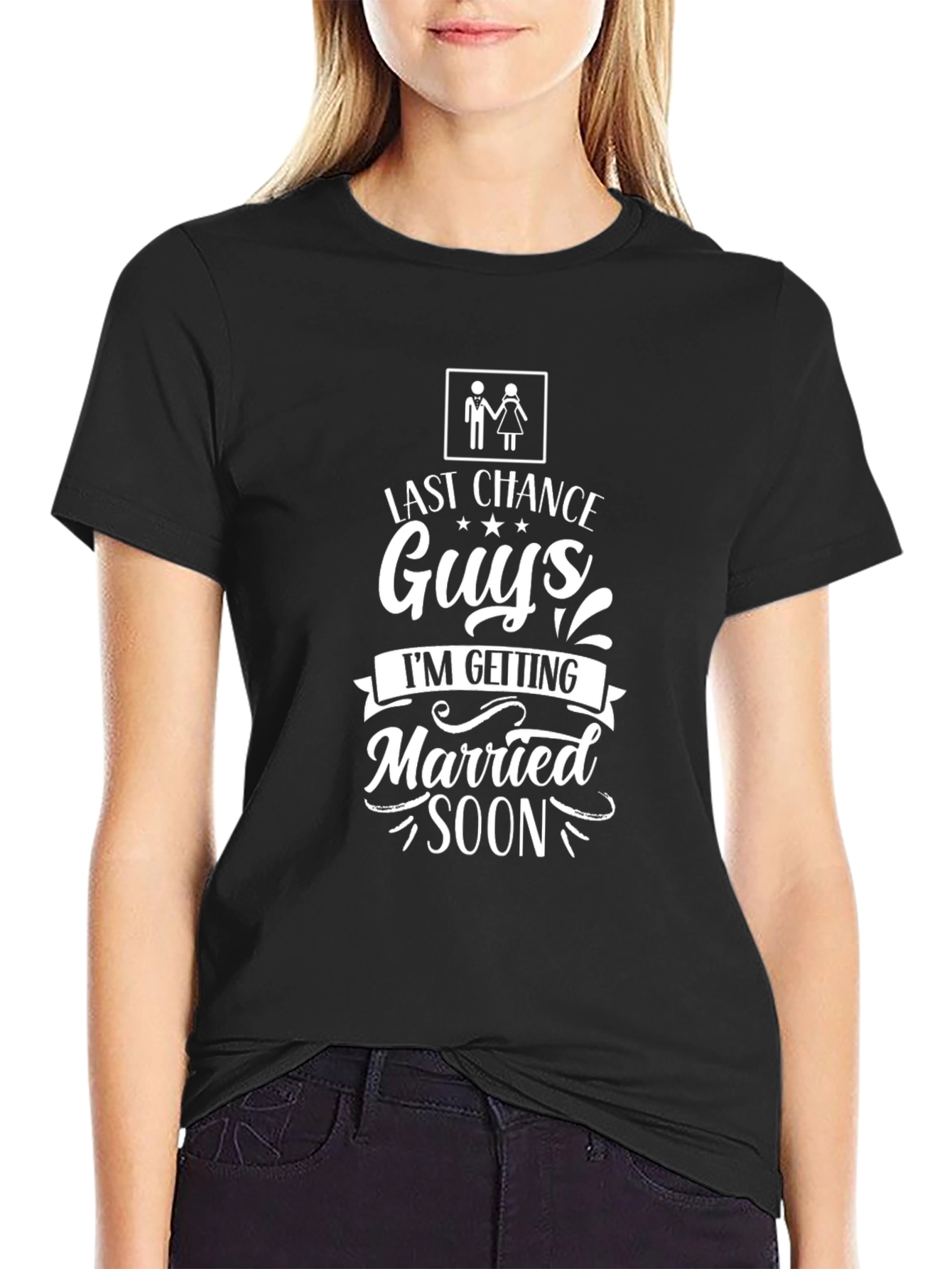 Black Last Chance Guys T-Shirt: Groom to Be view 2