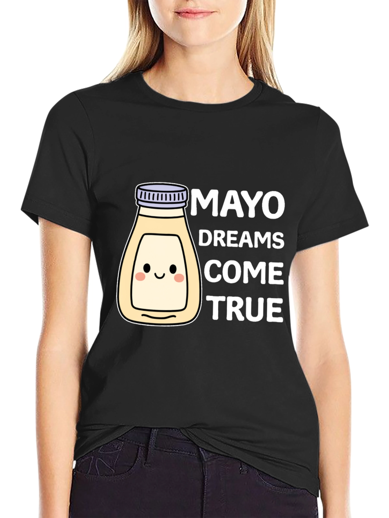 Black Mayo Dreams Come True Graphic Tee view 2