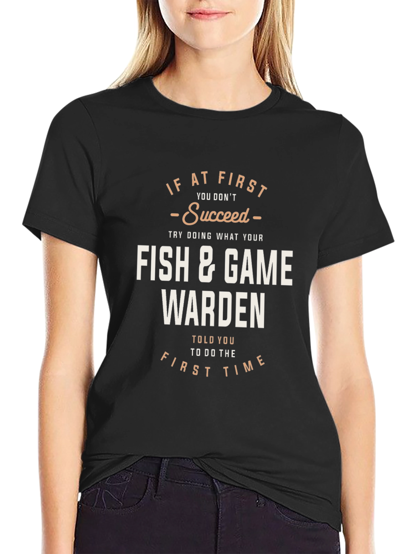 Black Fish & Game Warden Graphic Tee view 2