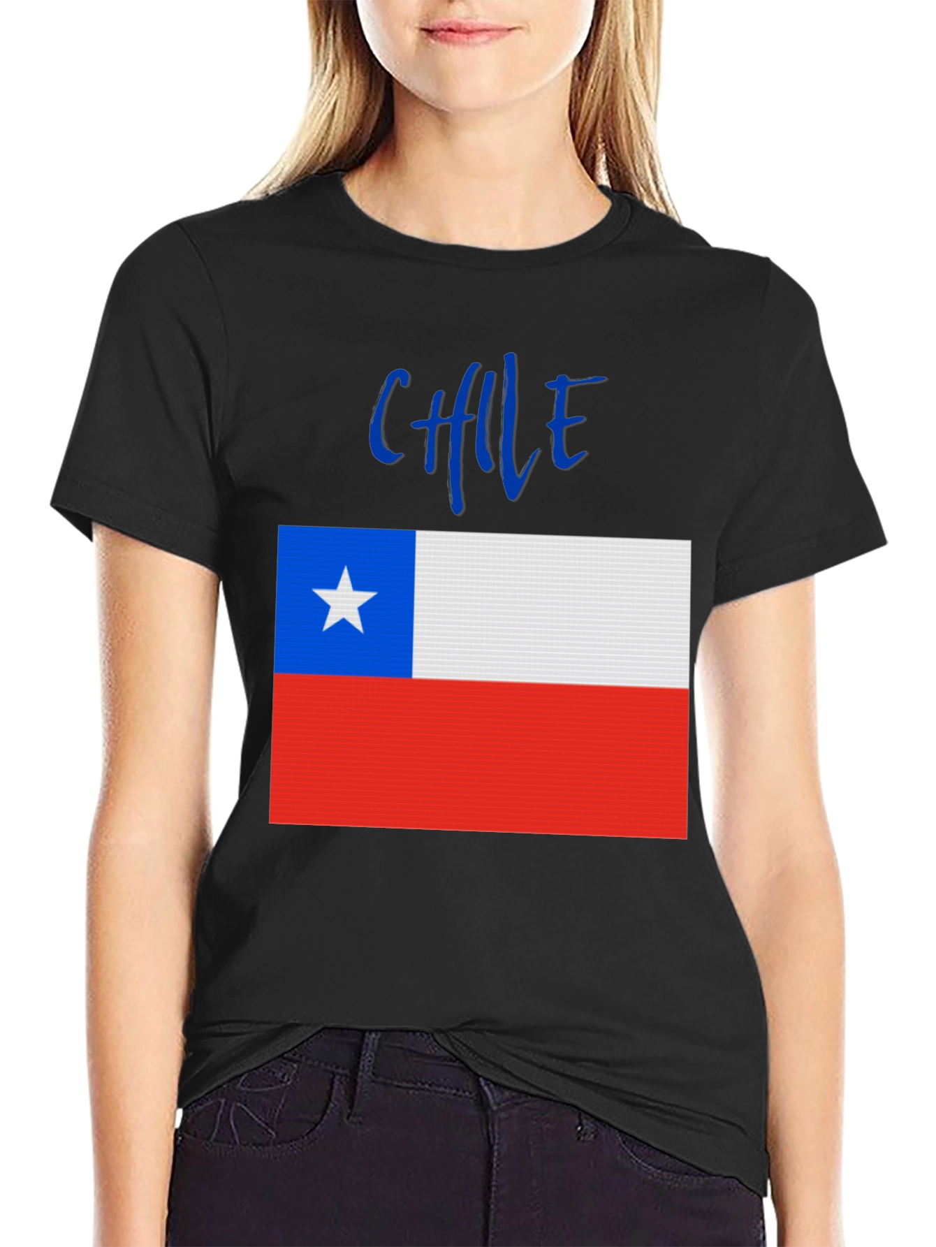 Chile Flag Graphic Tee - National Pride T-Shirt - 2