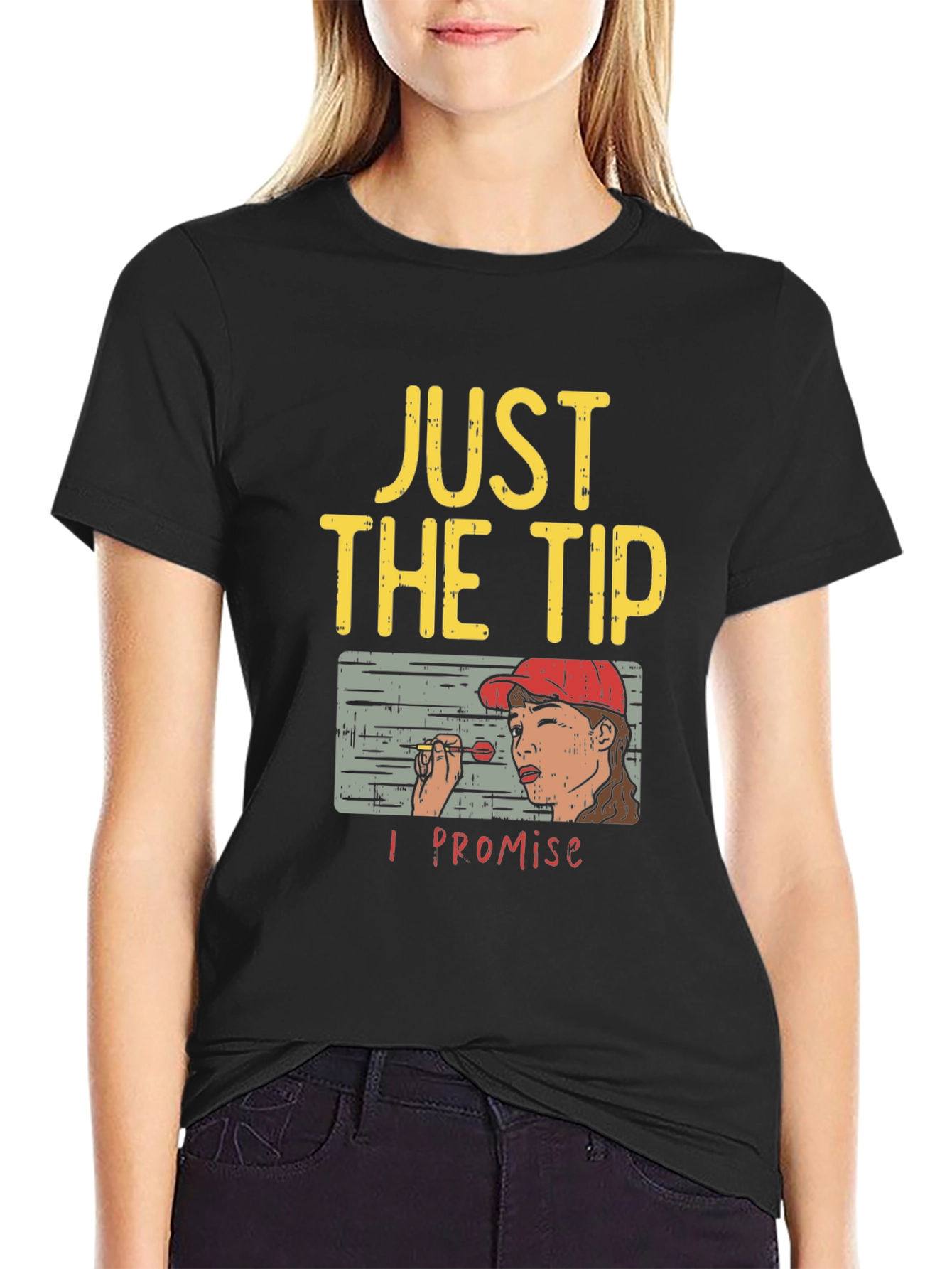 Black Just The Tip T-Shirt view 2