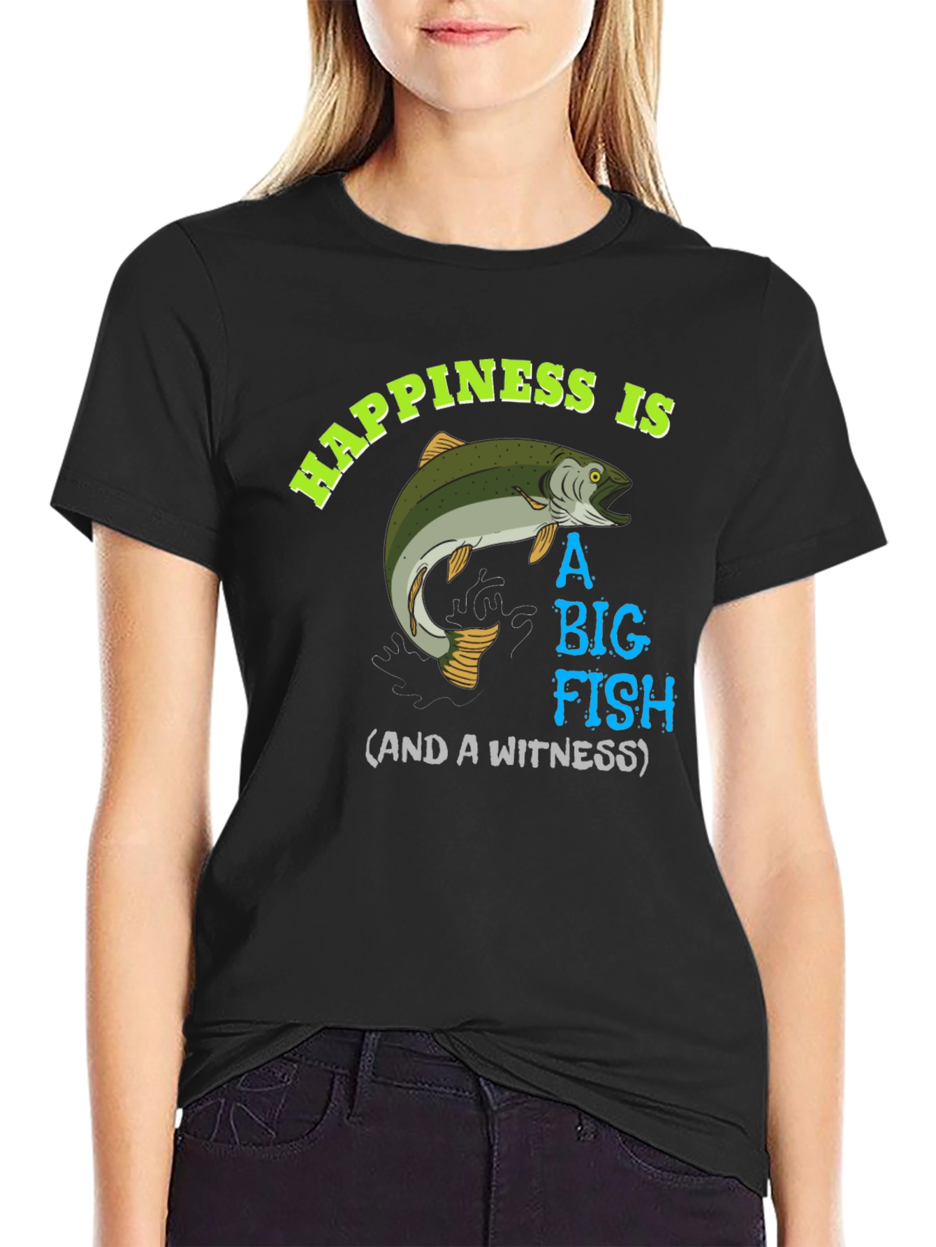 Happiness is A Big Fish T-Shirt - 2