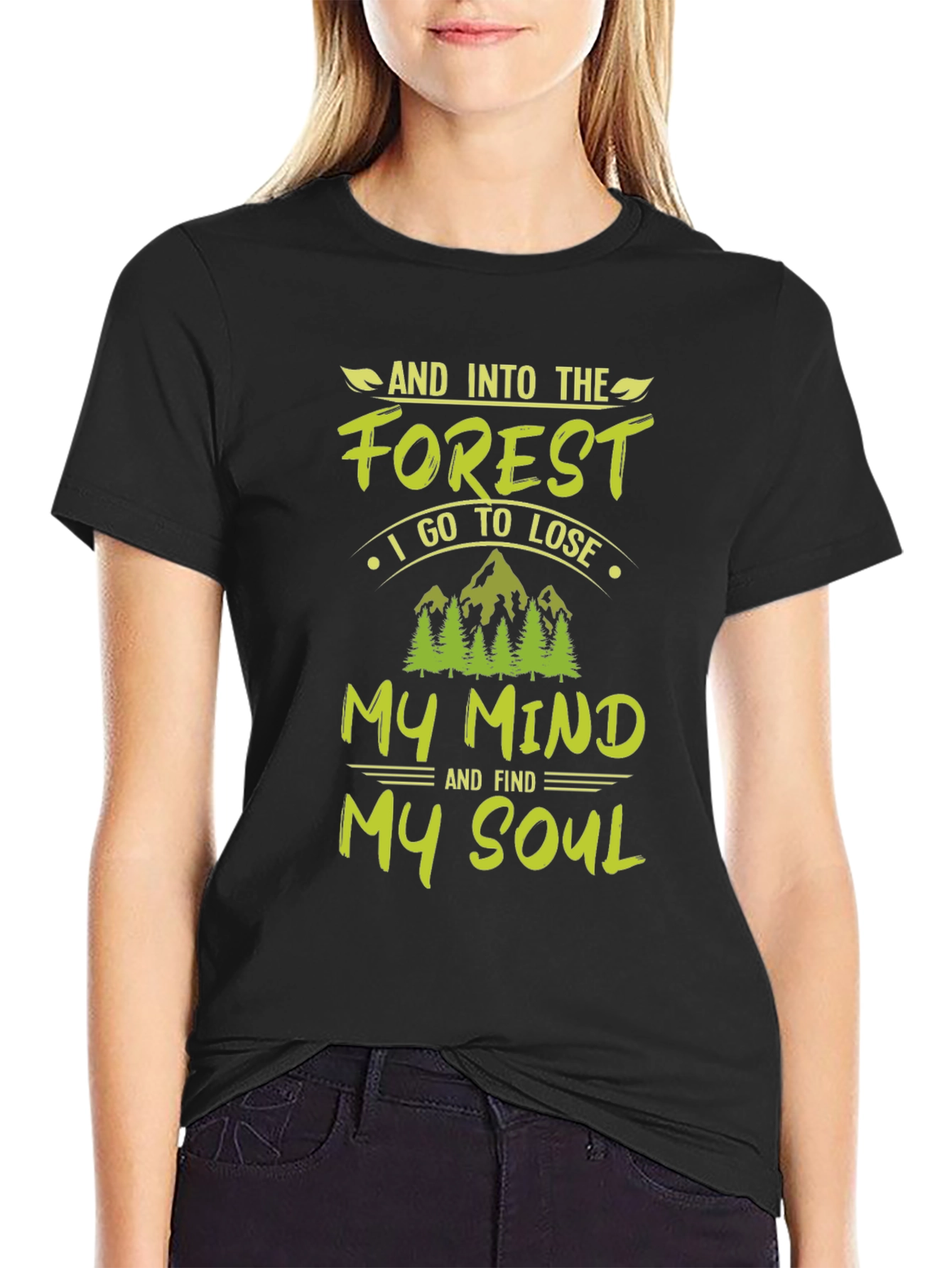 Black Forest Mind & Soul T-Shirt - Nature Lover Tee view 2