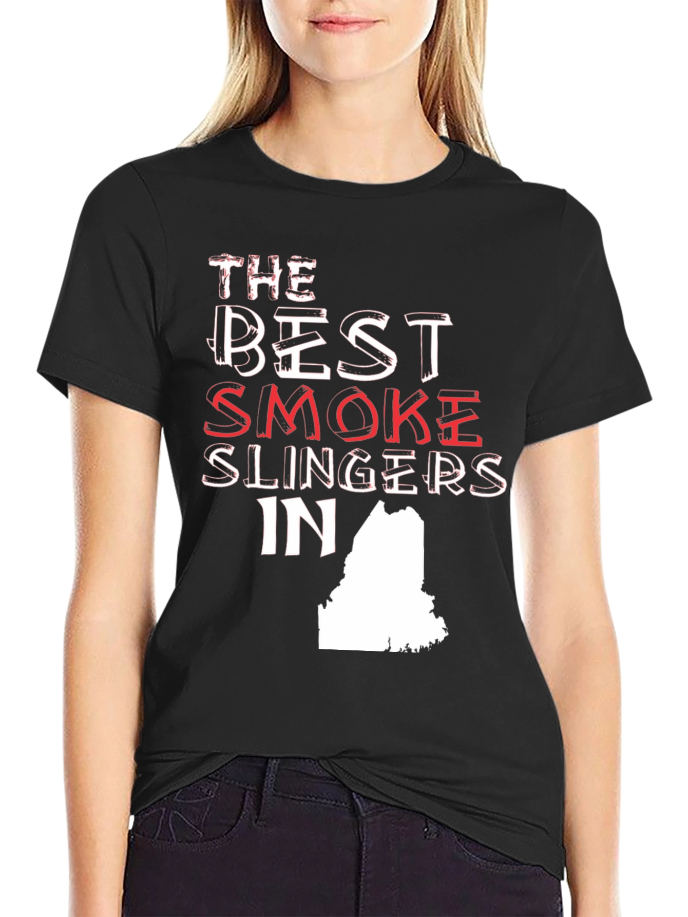 Black Best Smoke Slingers T-Shirt  view 2