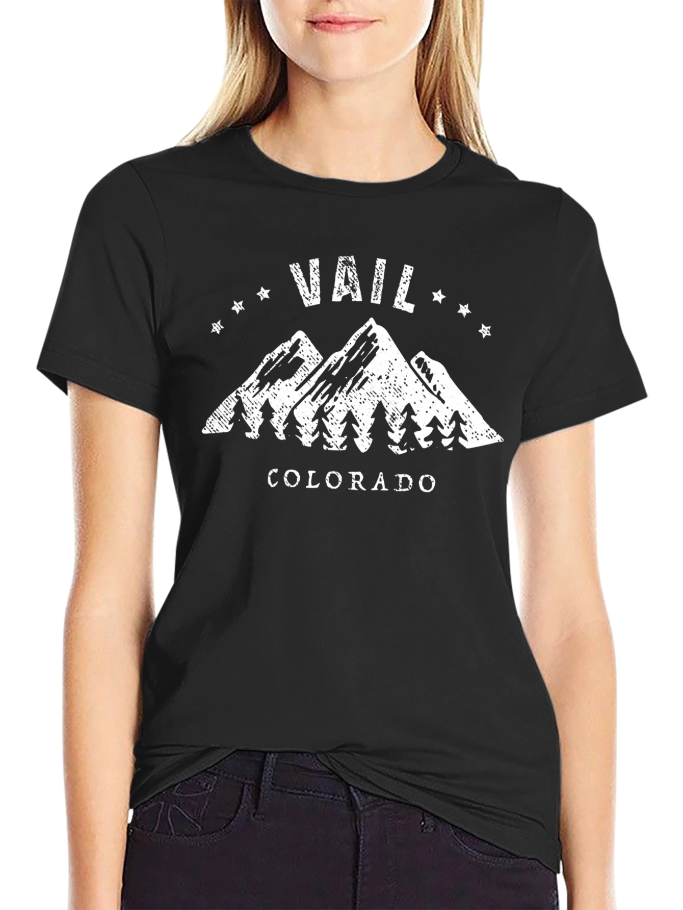 Vail Colorado T-Shirt Mountain Graphic Tee - 2