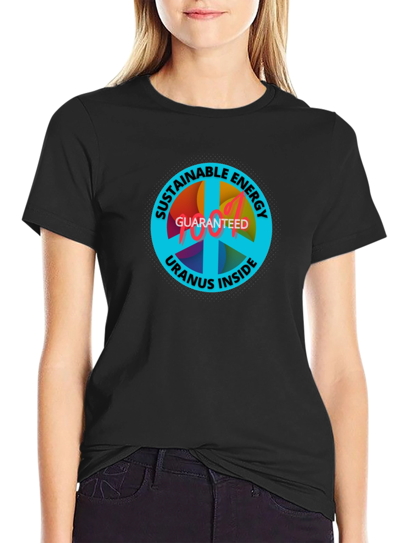 Sustainable Energy T-Shirt: Uranus Inside Guaranteed - 2