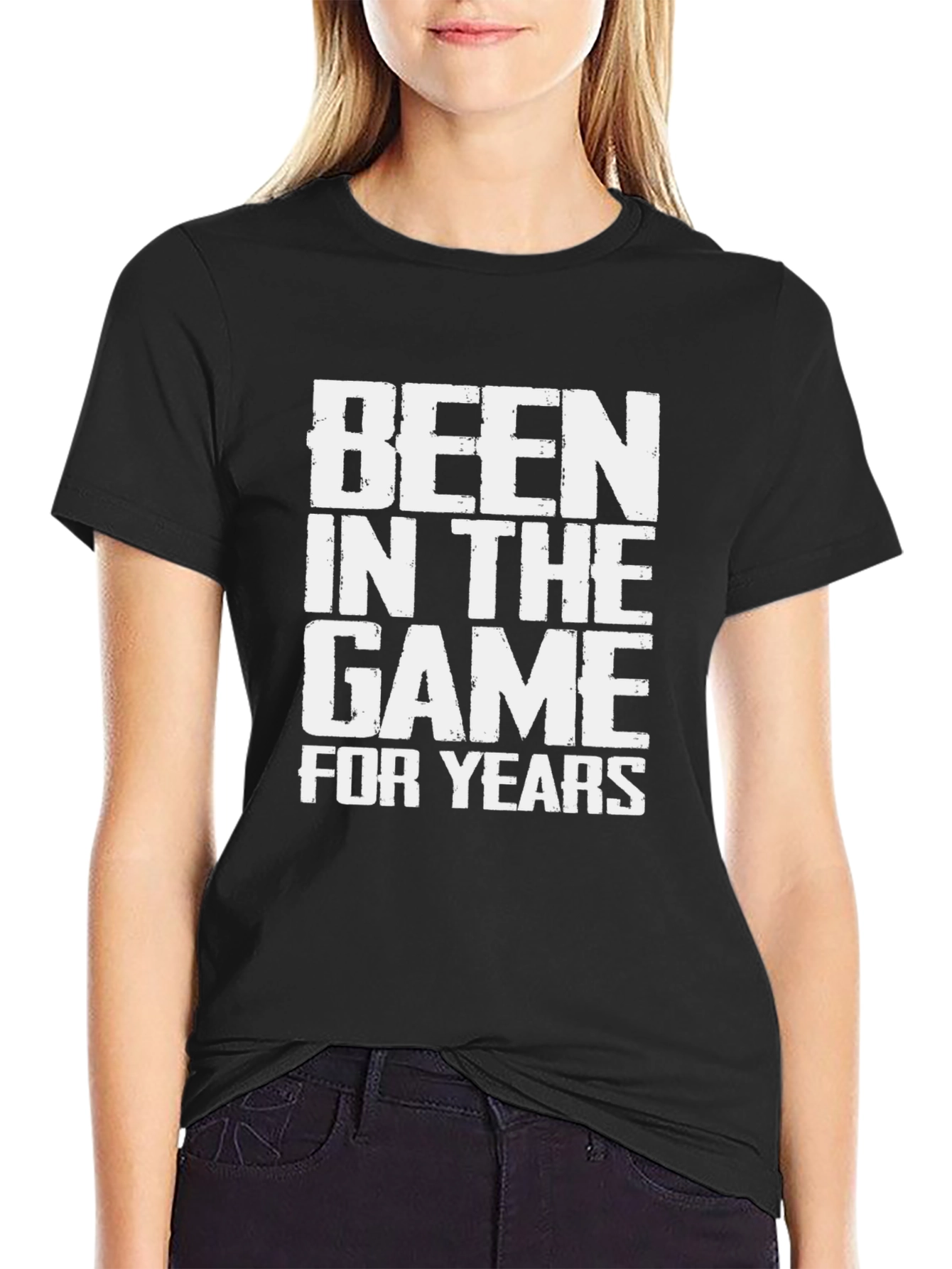 Black Been in the Game Tee - Mens Black T-Shirt view 2