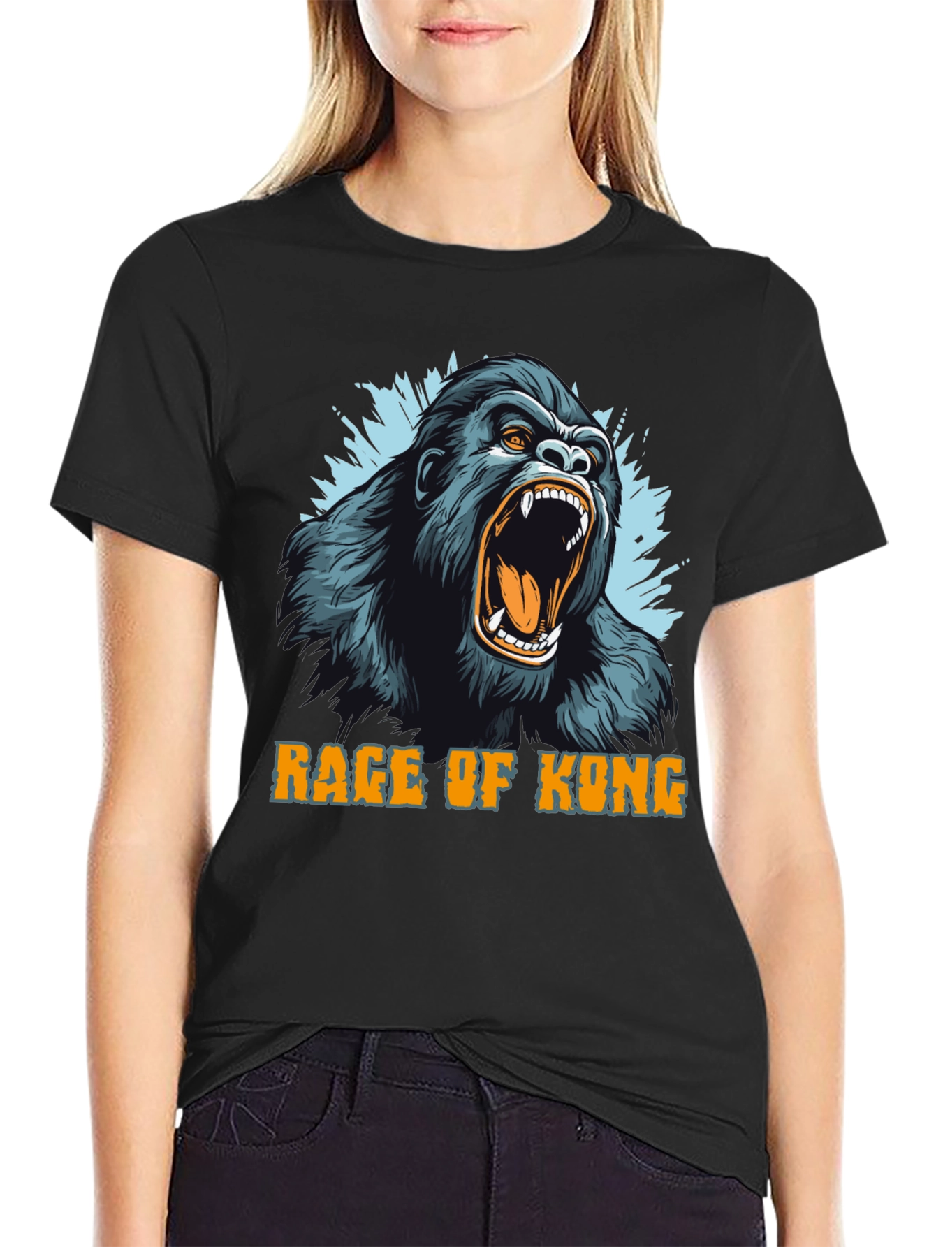Black Rage of Kong Graphic Tee view 2