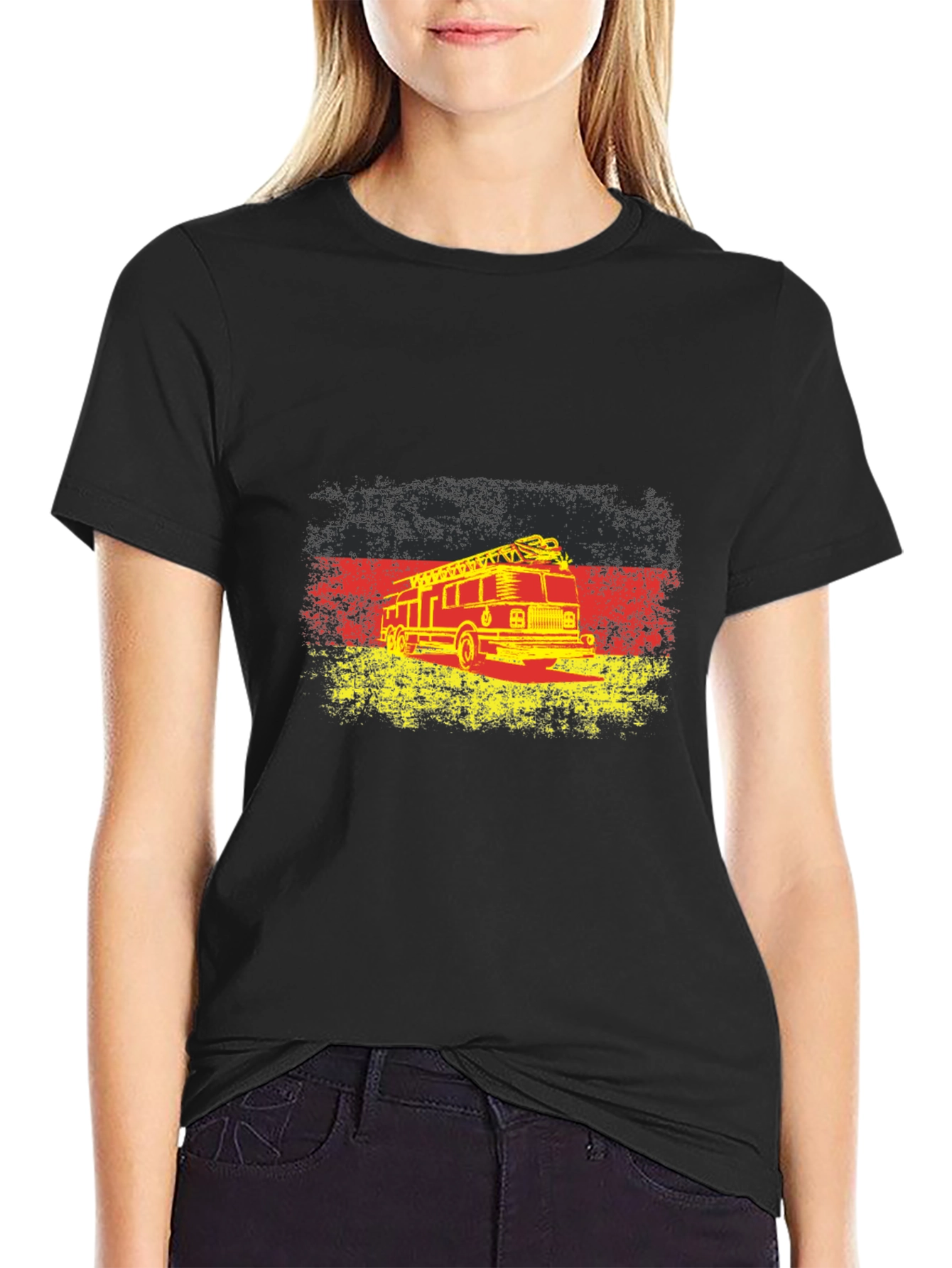 German Fire Truck T-Shirt - 2