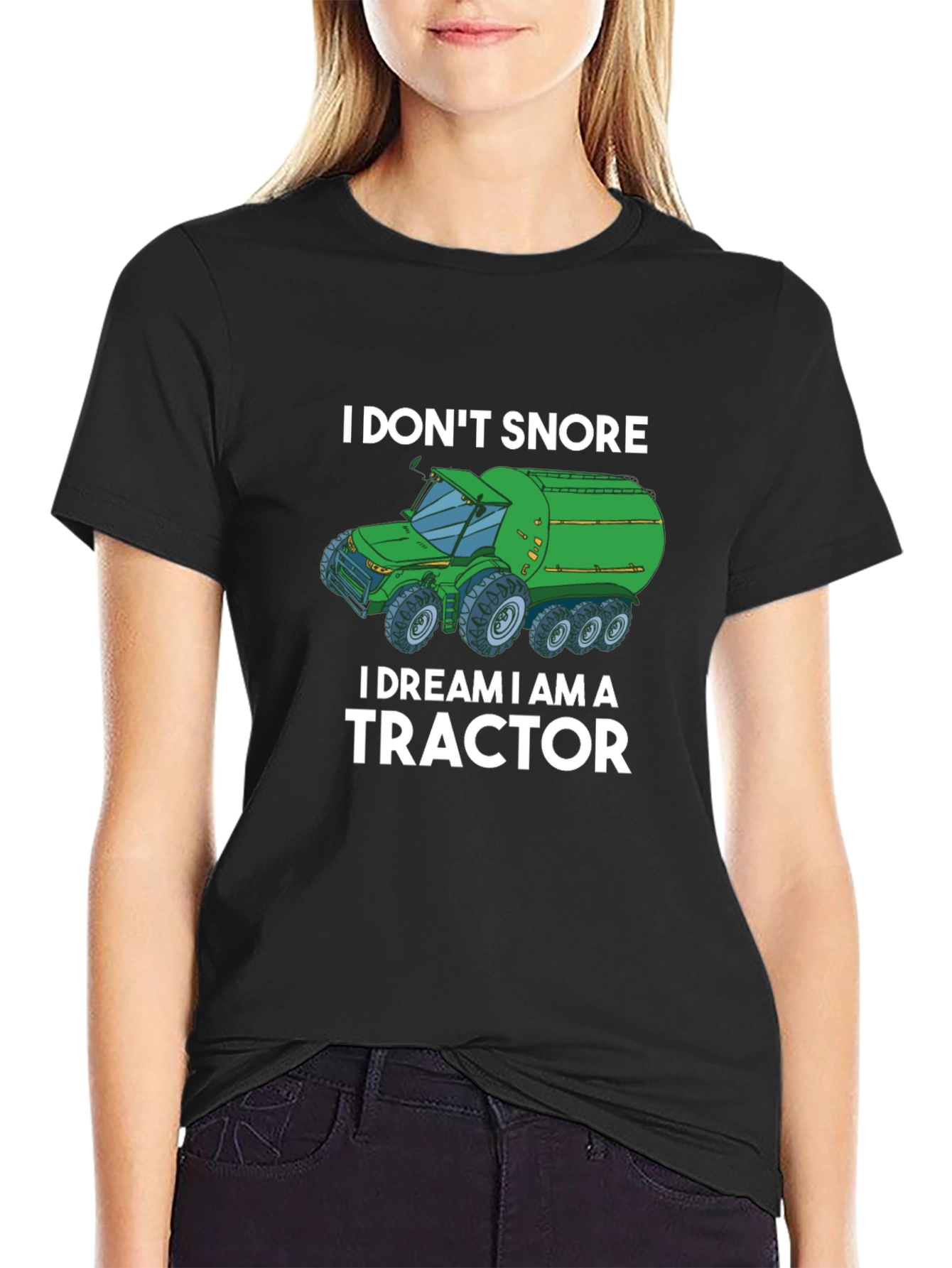 I Dream I Am A Tractor Graphic Tee - 2