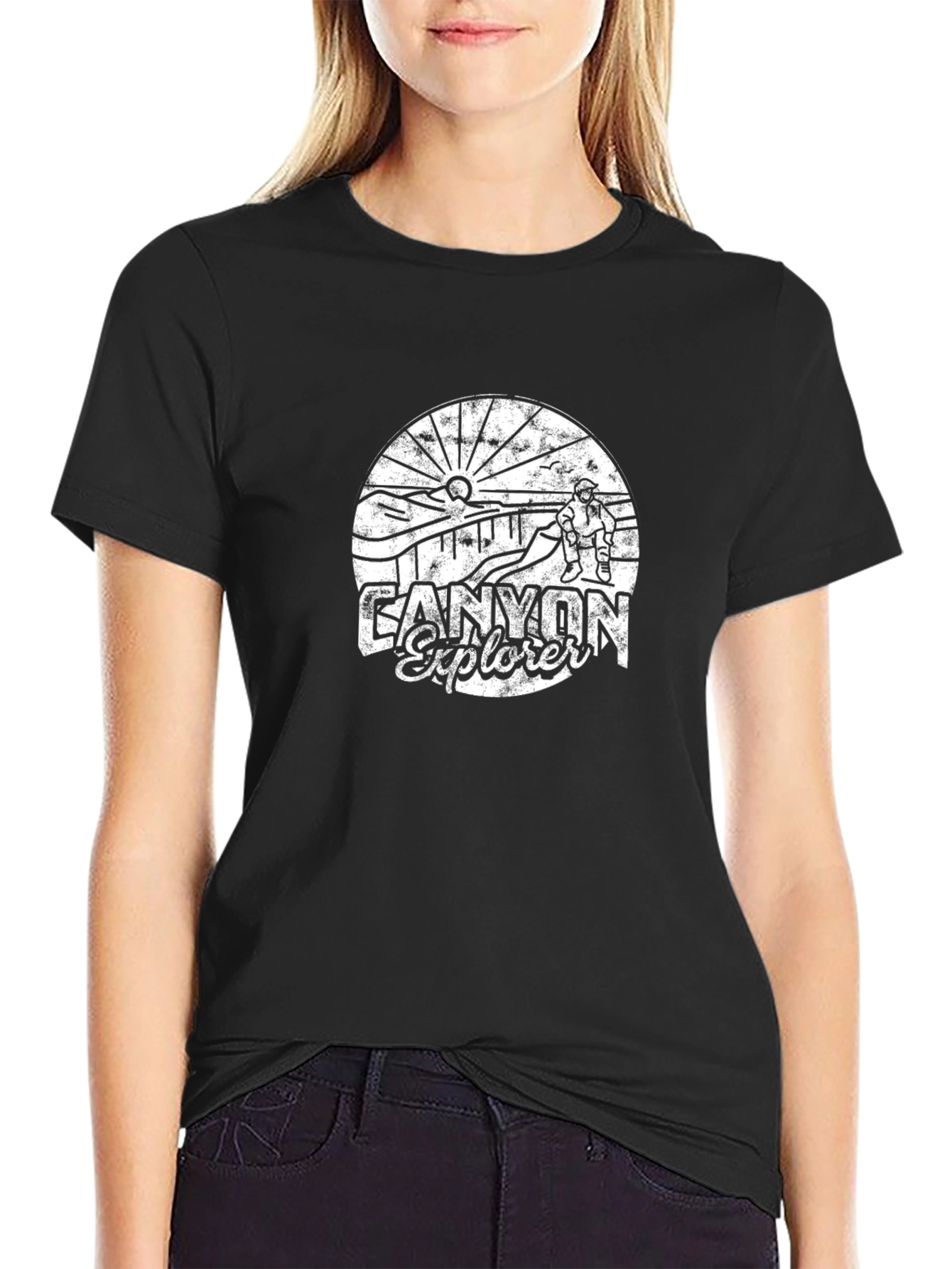 Black Canyon Explorer Graphic Tee - Black view 2