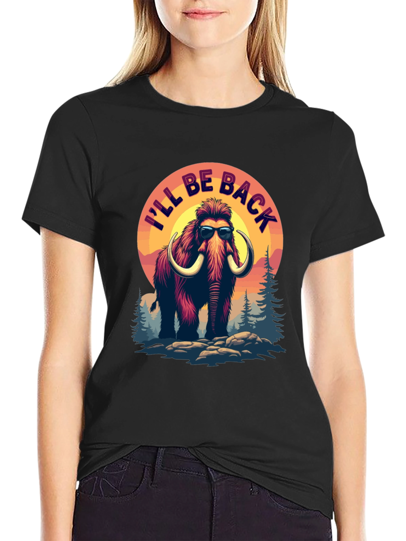 Black Mammoth "I'll Be Back" Graphic Tee view 2