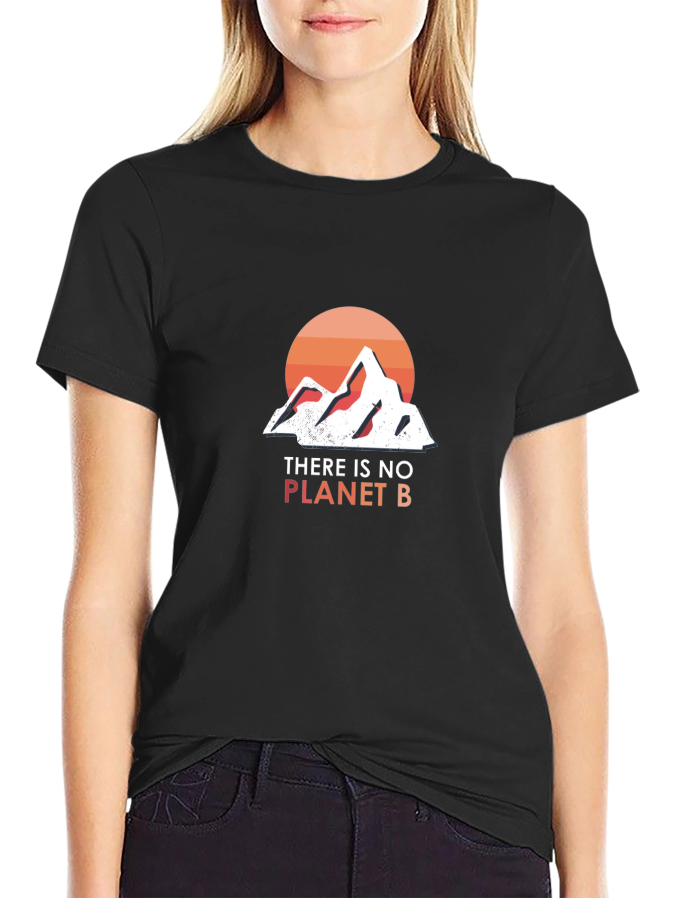 Eco-Friendly 'No Planet B' Graphic Tee - 2