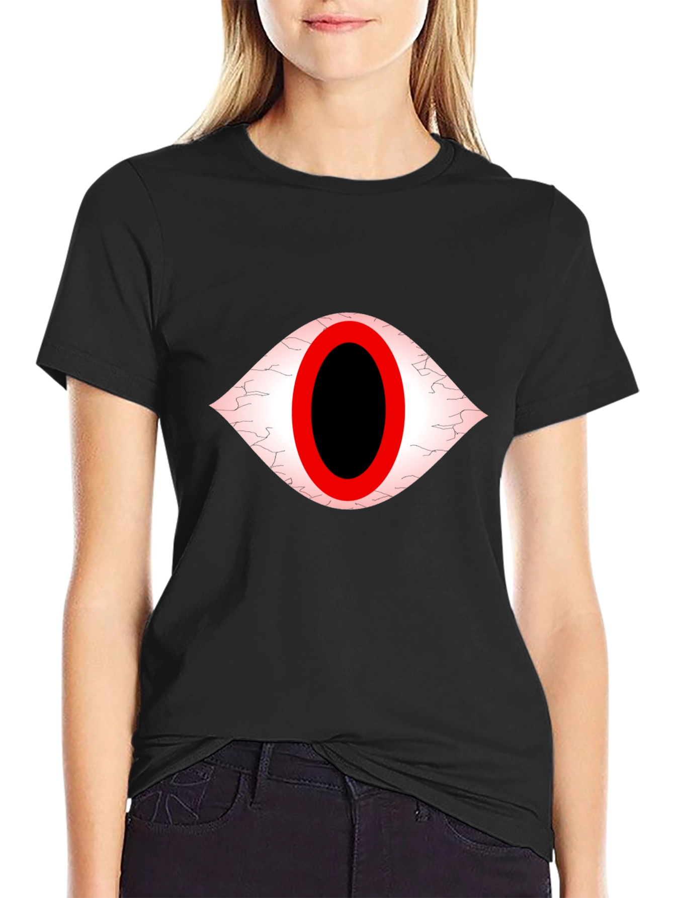 Black Eye See You Graphic Tee - Black view 2