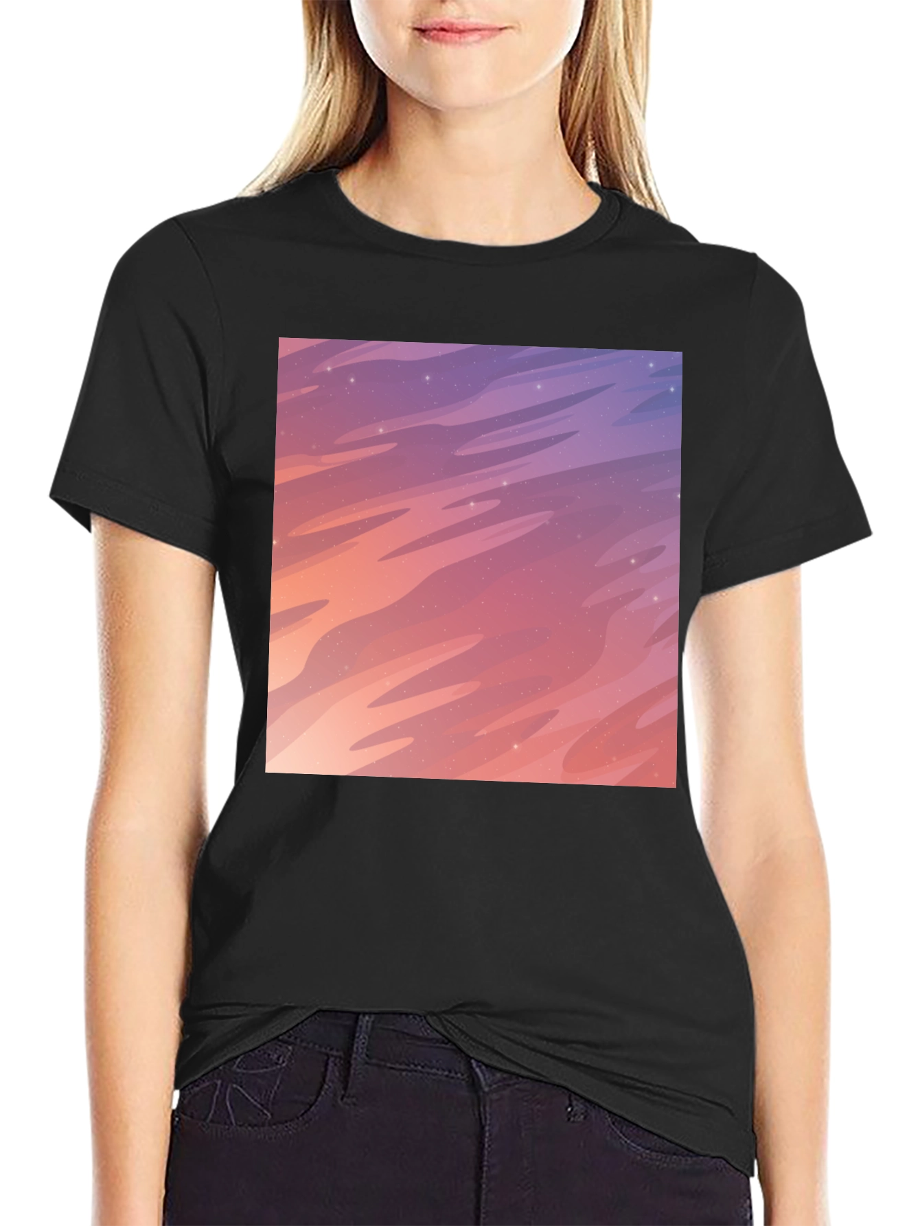 Sunset Sky T-Shirt - Stylish Graphic Tee - 2