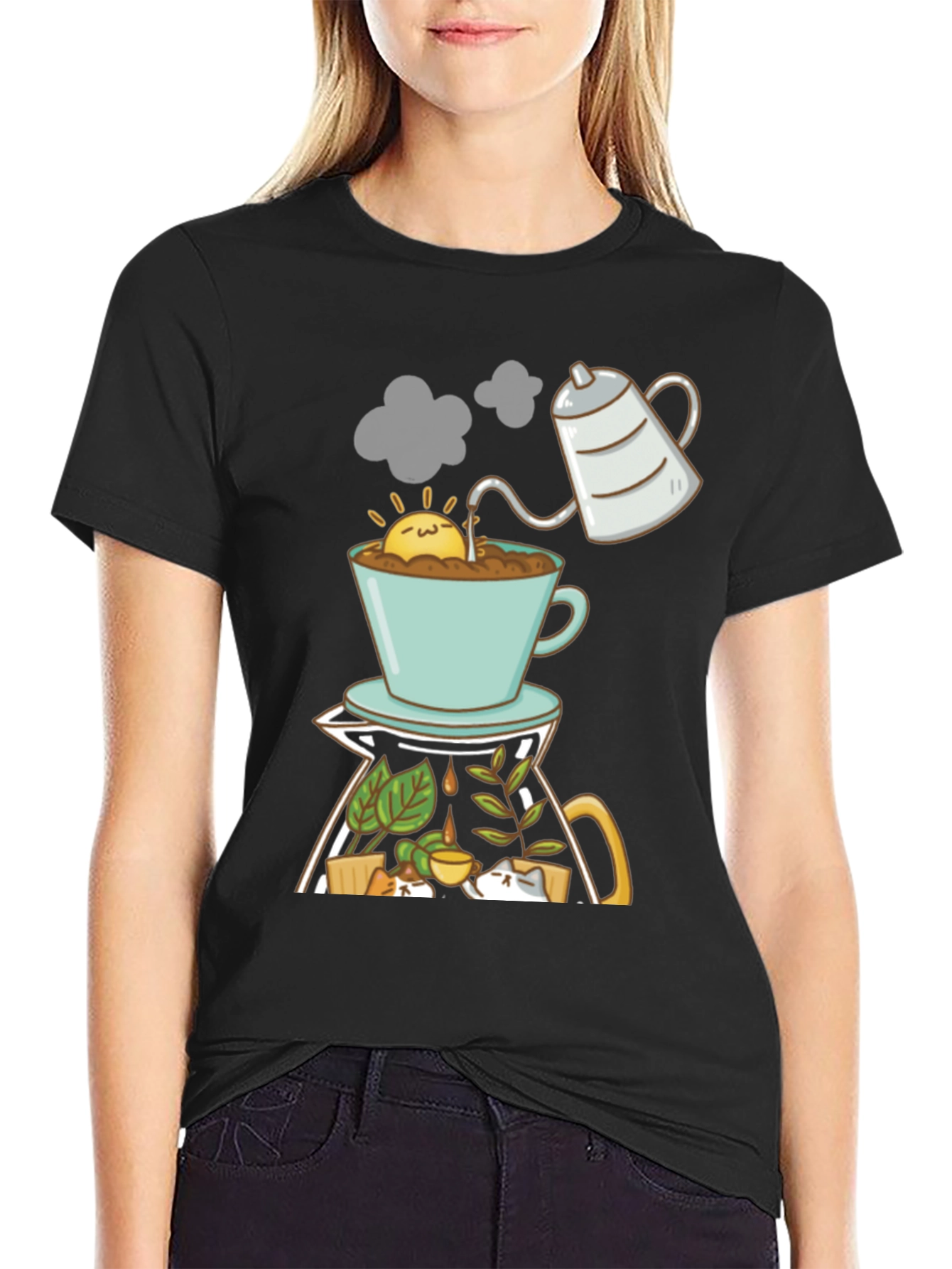 Black Coffee Lover's Brew T-Shirt view 2