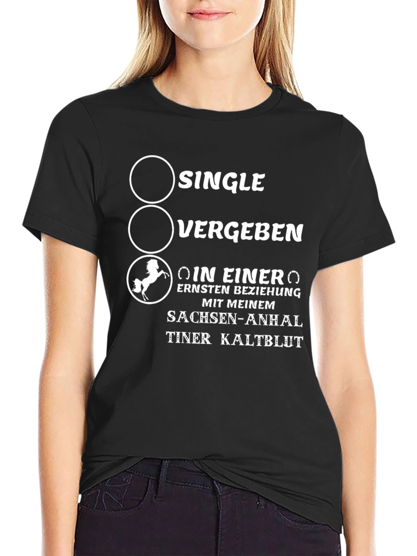 Black Single? Sachsen-Anhalt T-Shirt view 2