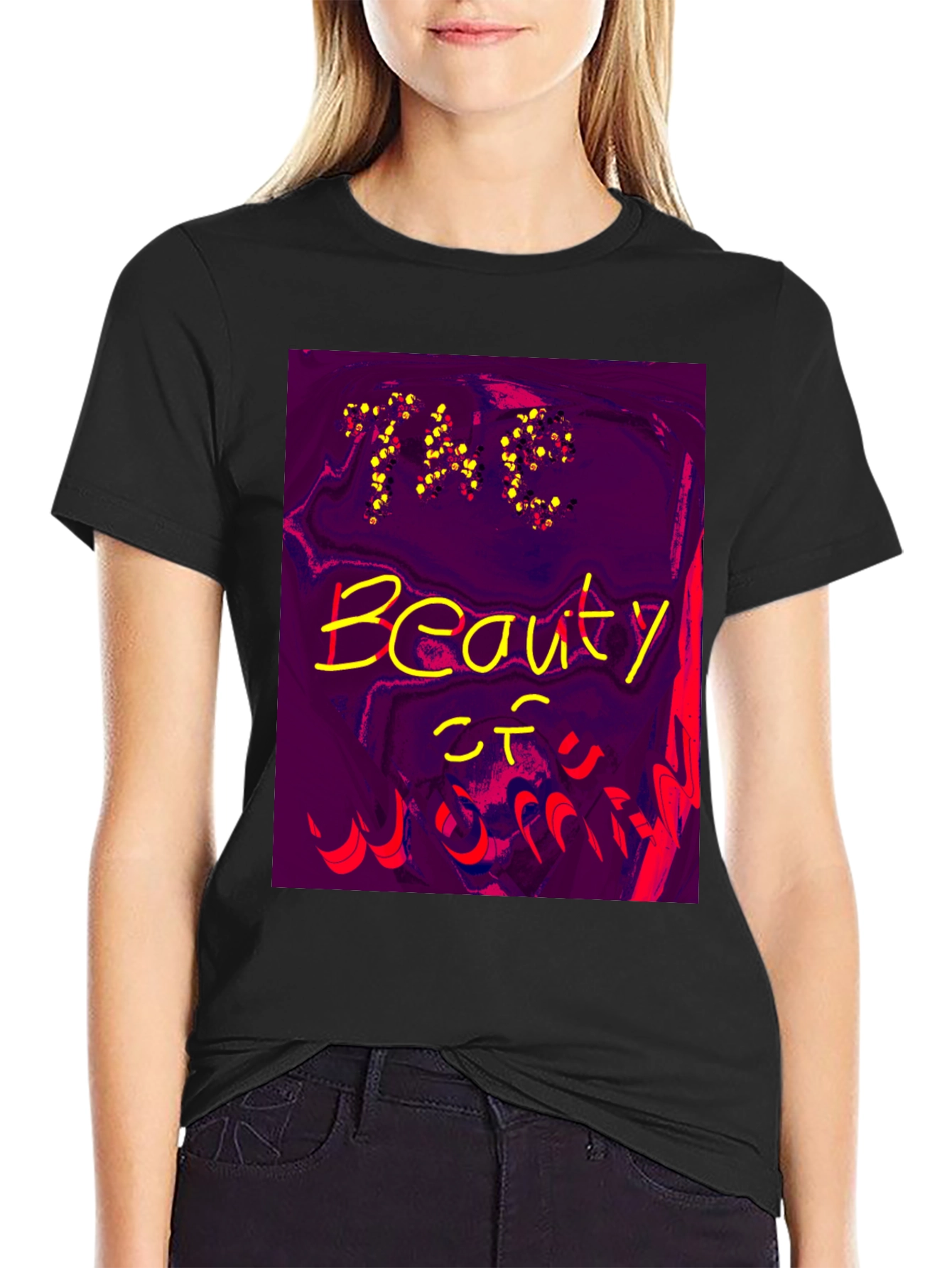 Black The Beauty Of… T-Shirt view 2