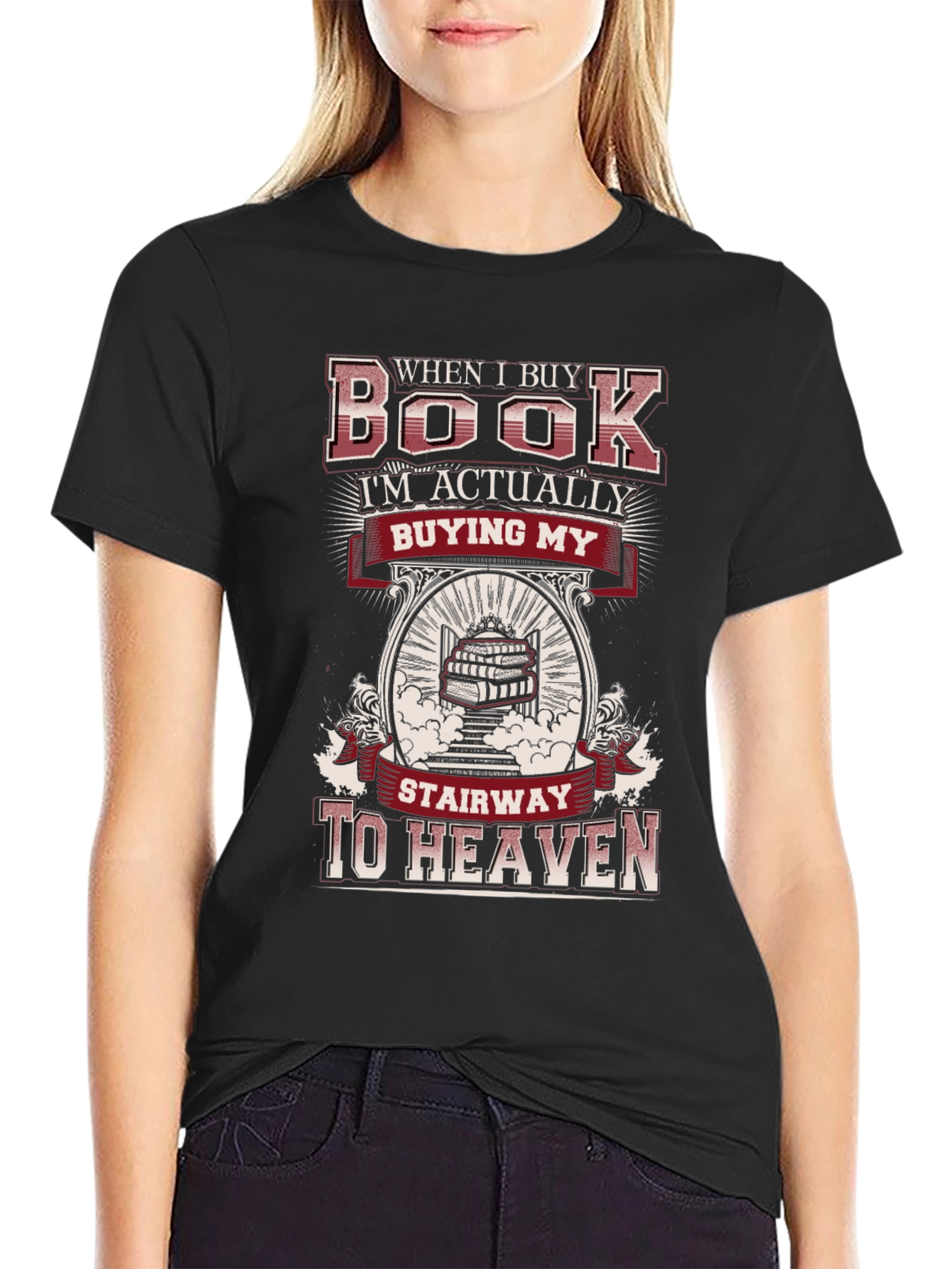 Black Book Stairway to Heaven T-Shirt view 2