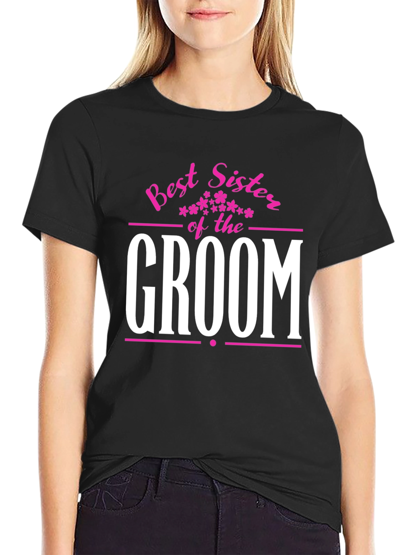Best Sister of the Groom T-Shirt - Wedding Party - 2