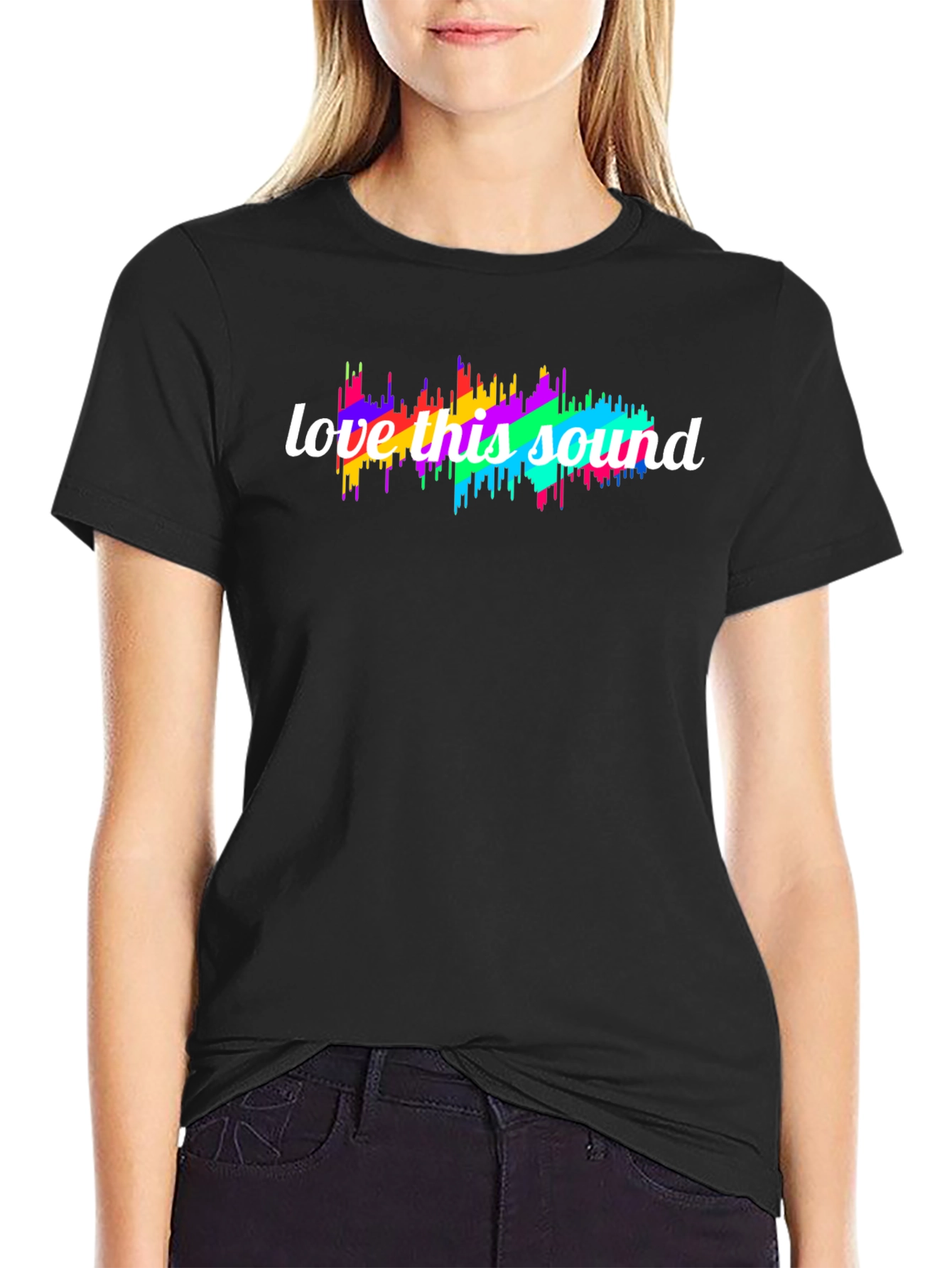 Love This Sound Graphic Tee - Vibrant Music Lover Shirt - 2