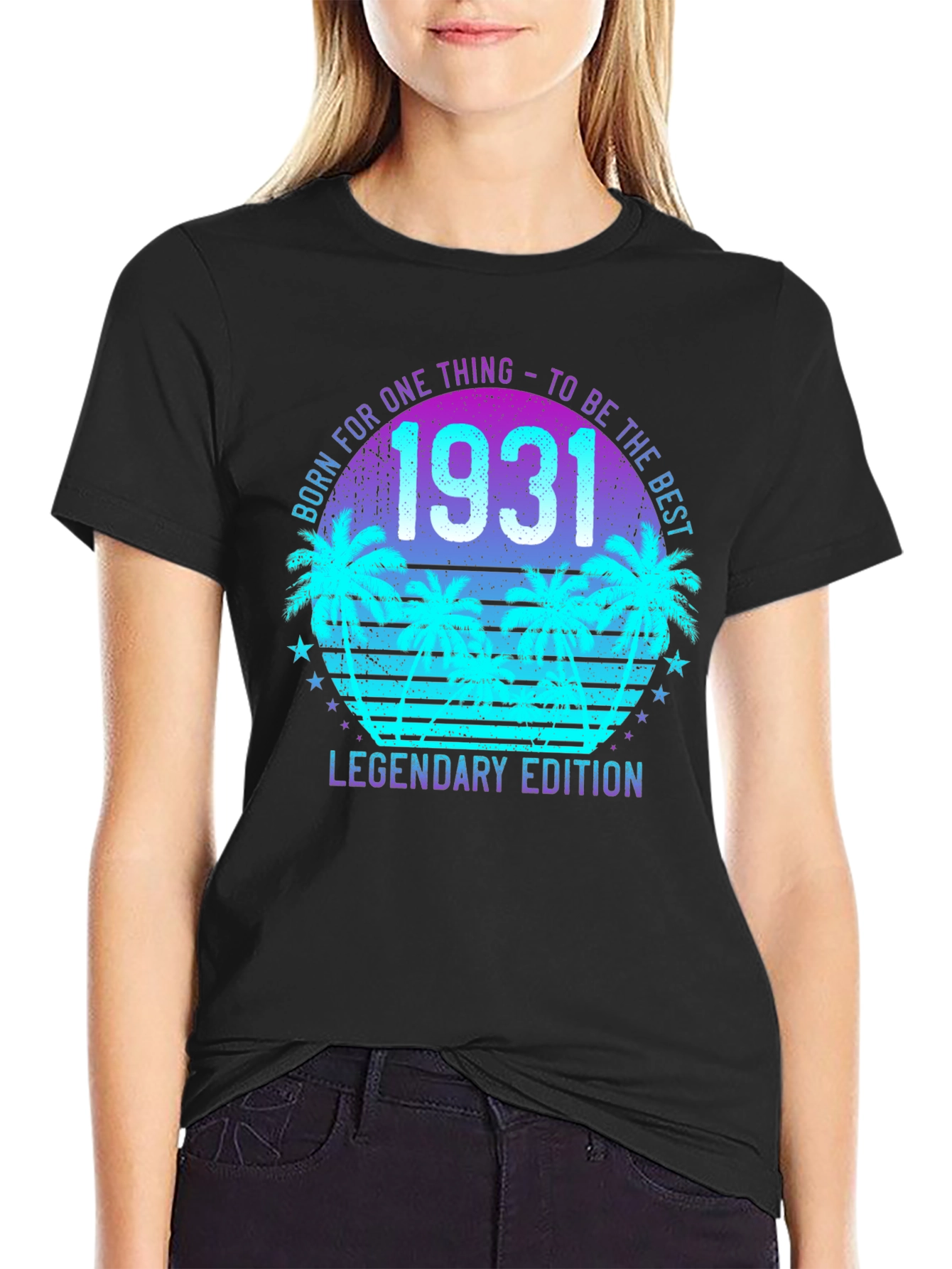 Black 1931 Legendary Edition Graphic Tee view 2