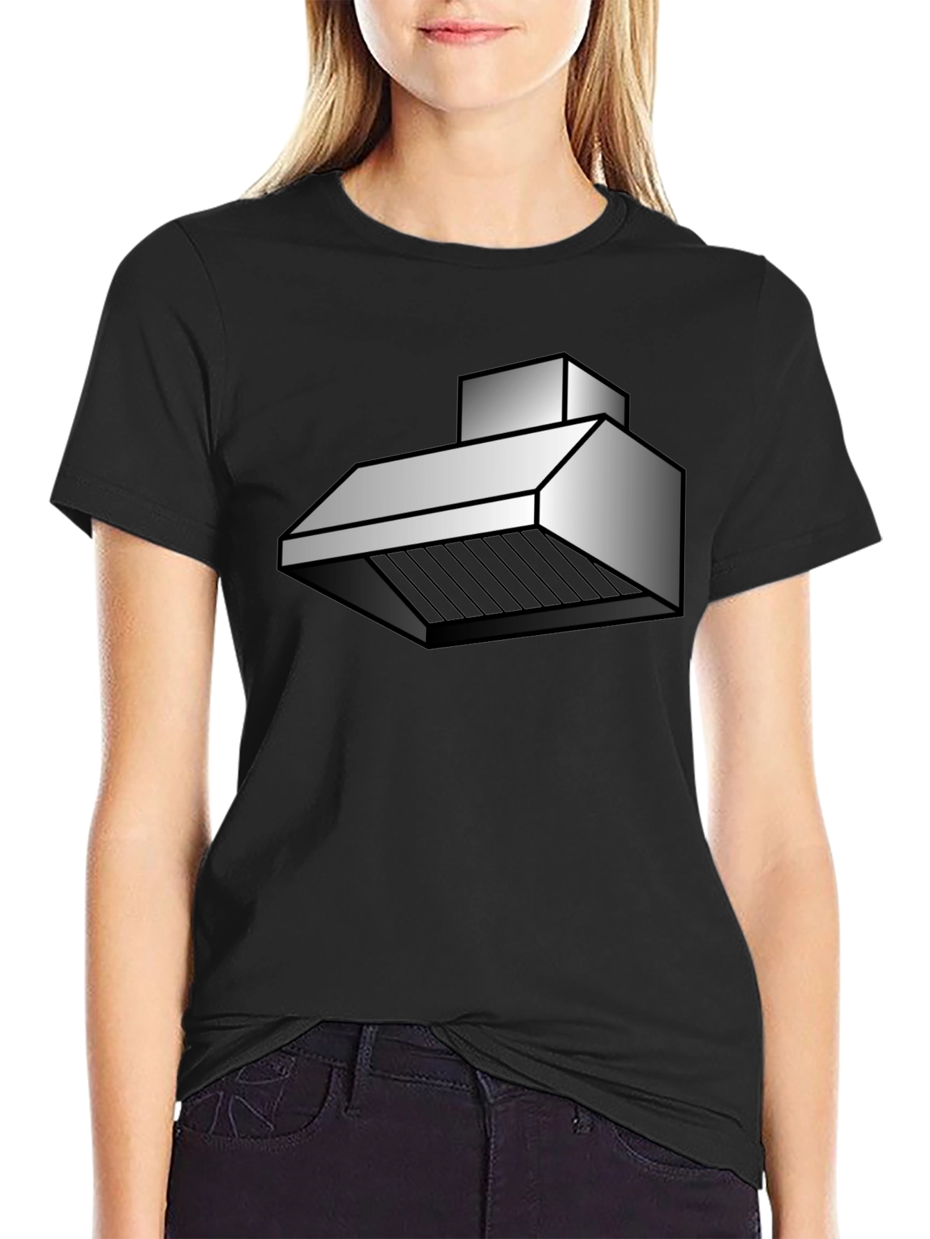 Kitchen Hood T-Shirt - Black Graphic Tee - 2