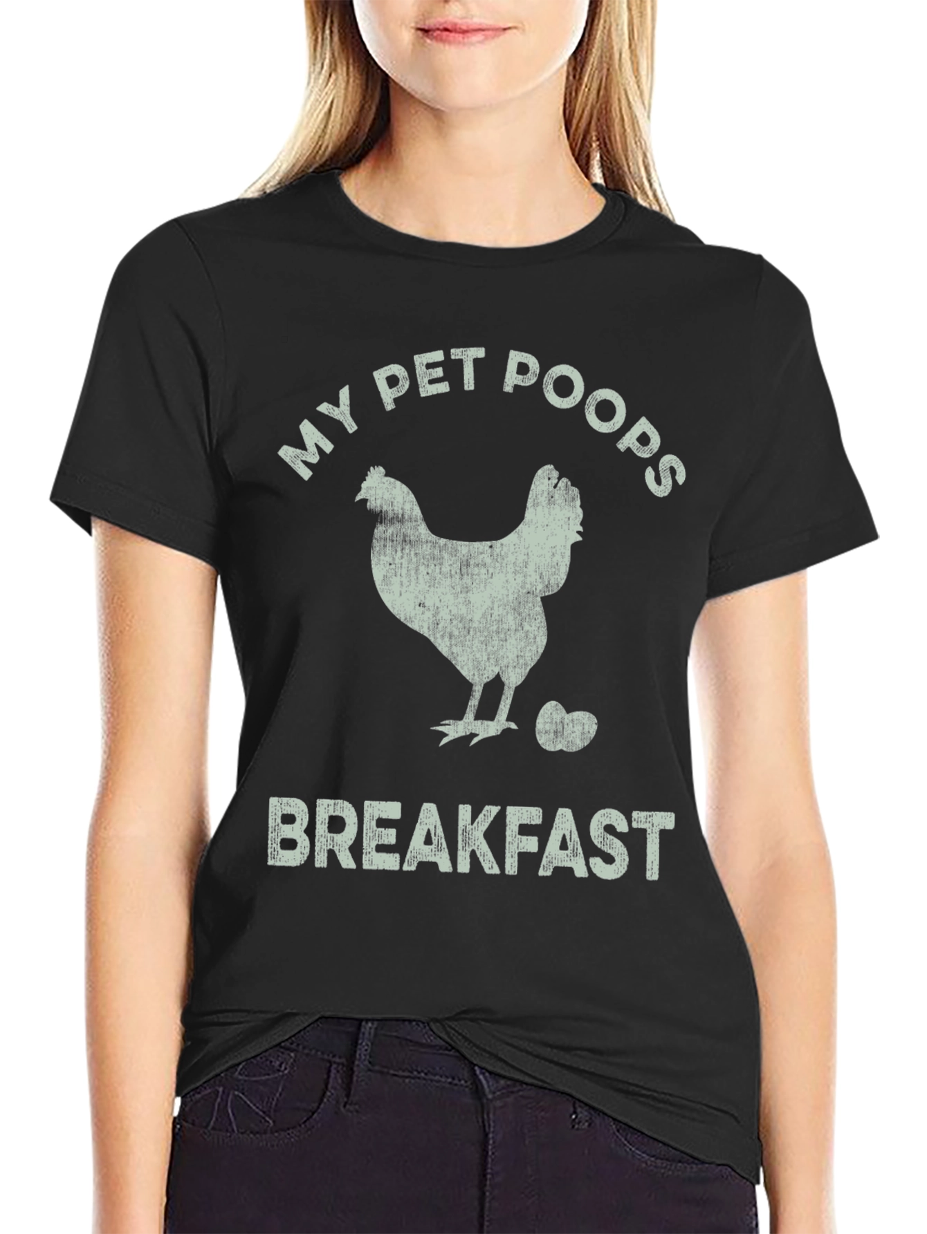 Funny Chicken Breakfast T-Shirt - 2