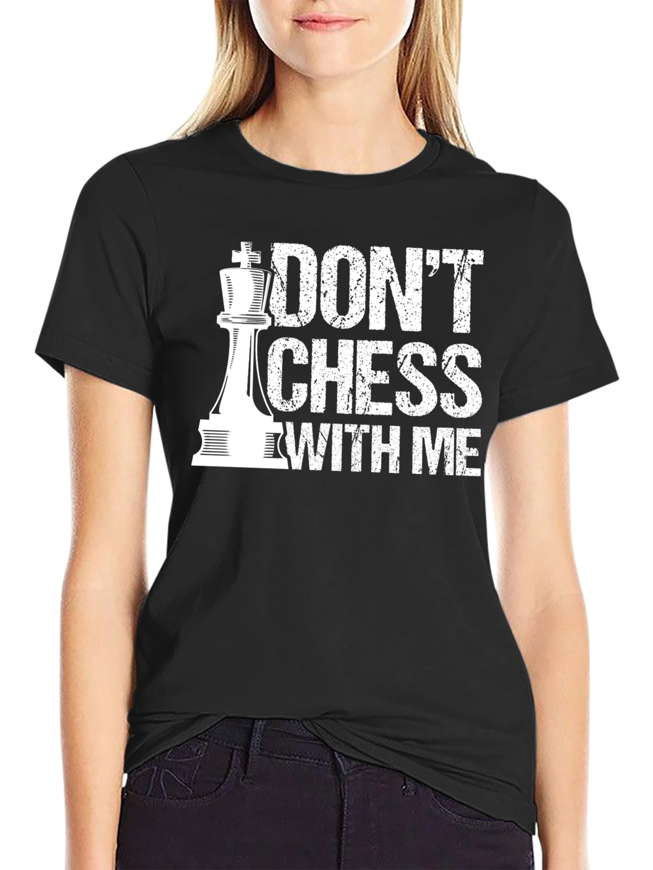Black Don't Chess With Me T-Shirt view 2