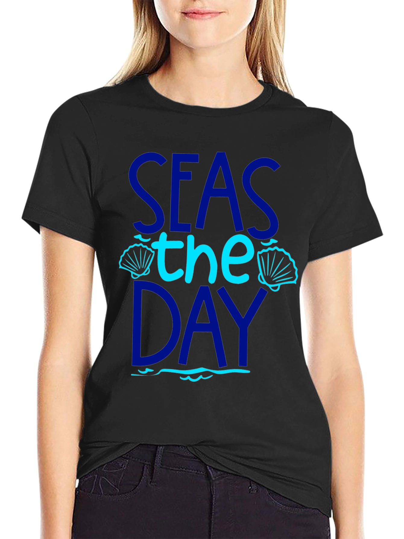 Seas The Day Graphic T-Shirt - 2