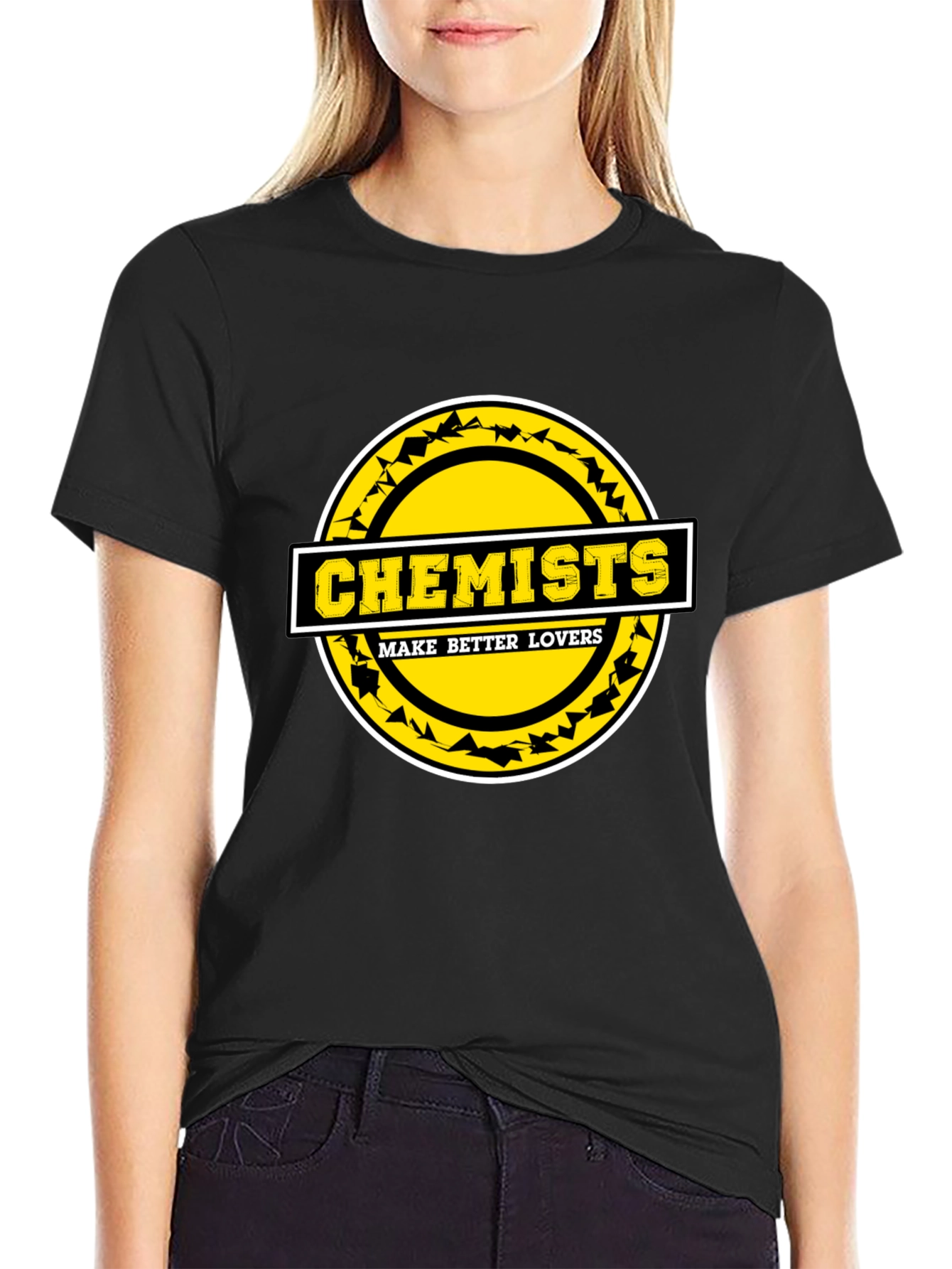 Black Chemists Make Better Lovers Graphic T-Shirt view 2