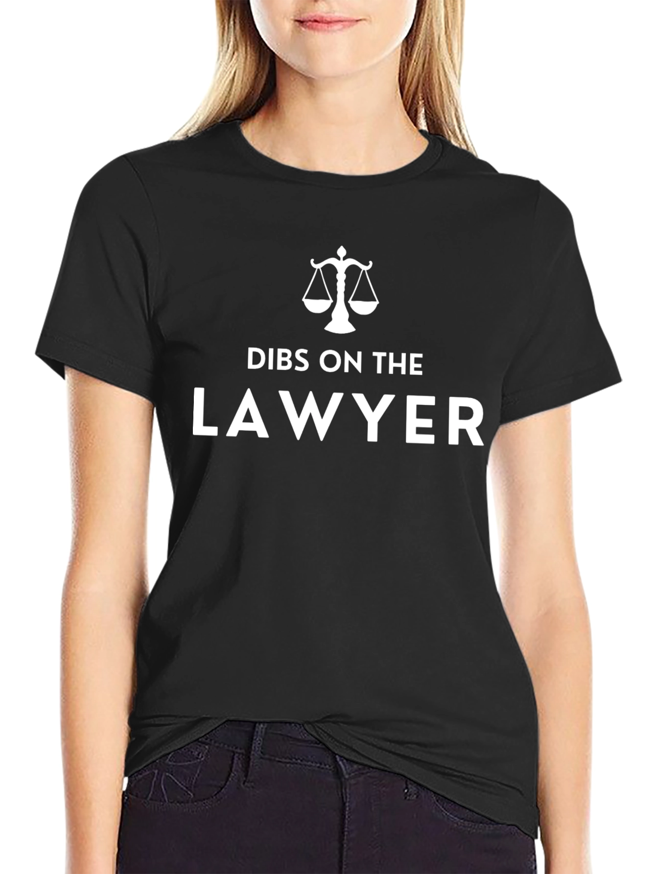 Black Dibs on the Lawyer Graphic Tee - Unisex view 2