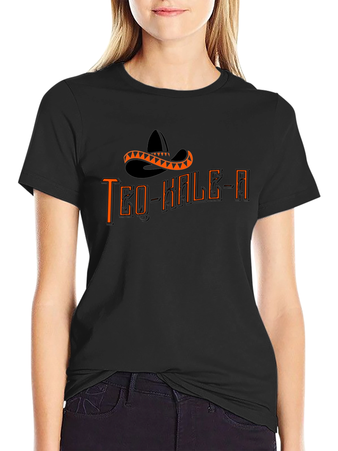 Black Teo Kale-A Sombrero Graphic Tee view 2